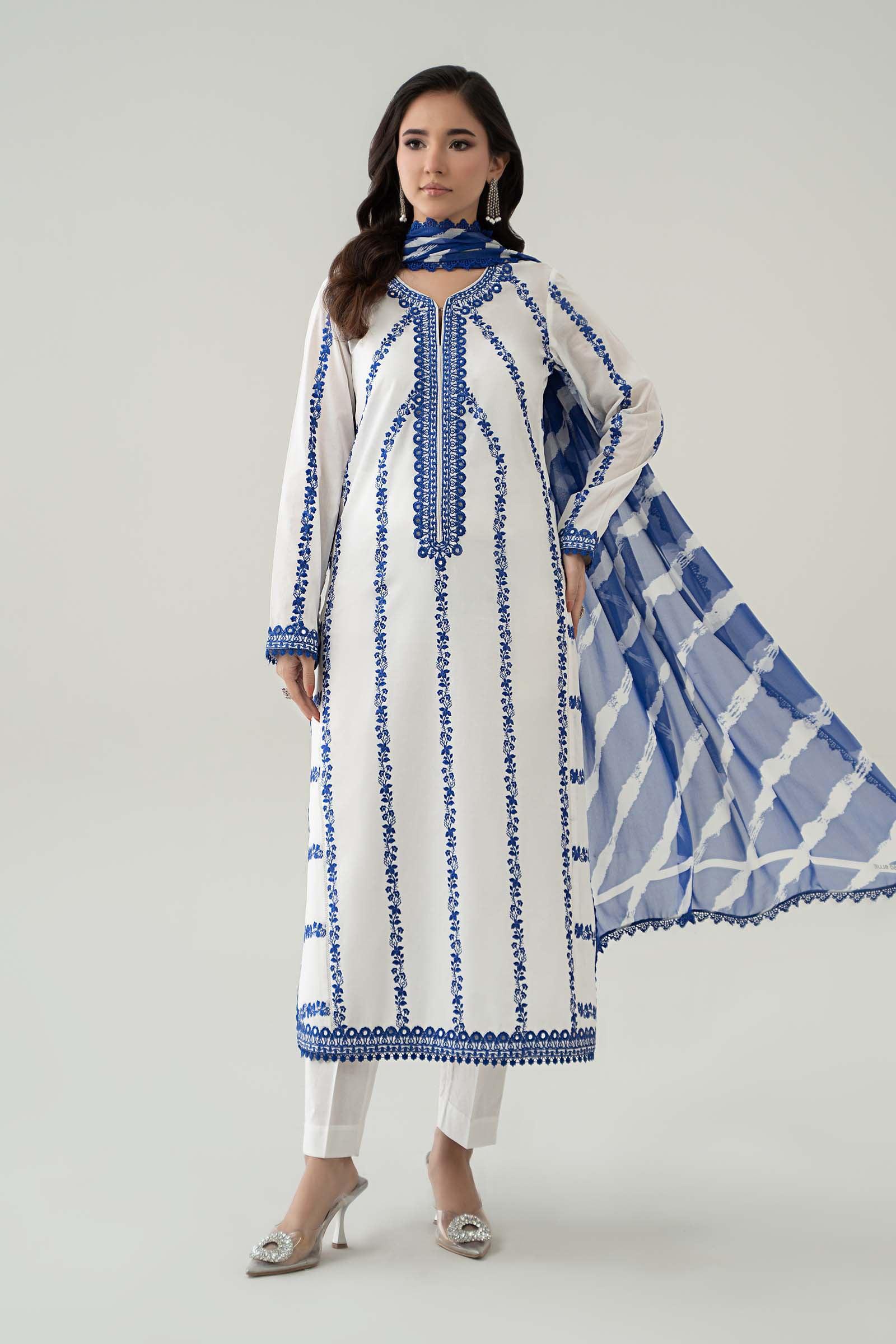 Maria B | Luxury Pret 25 | DW-EA25-60 - Aqsa Fabrics