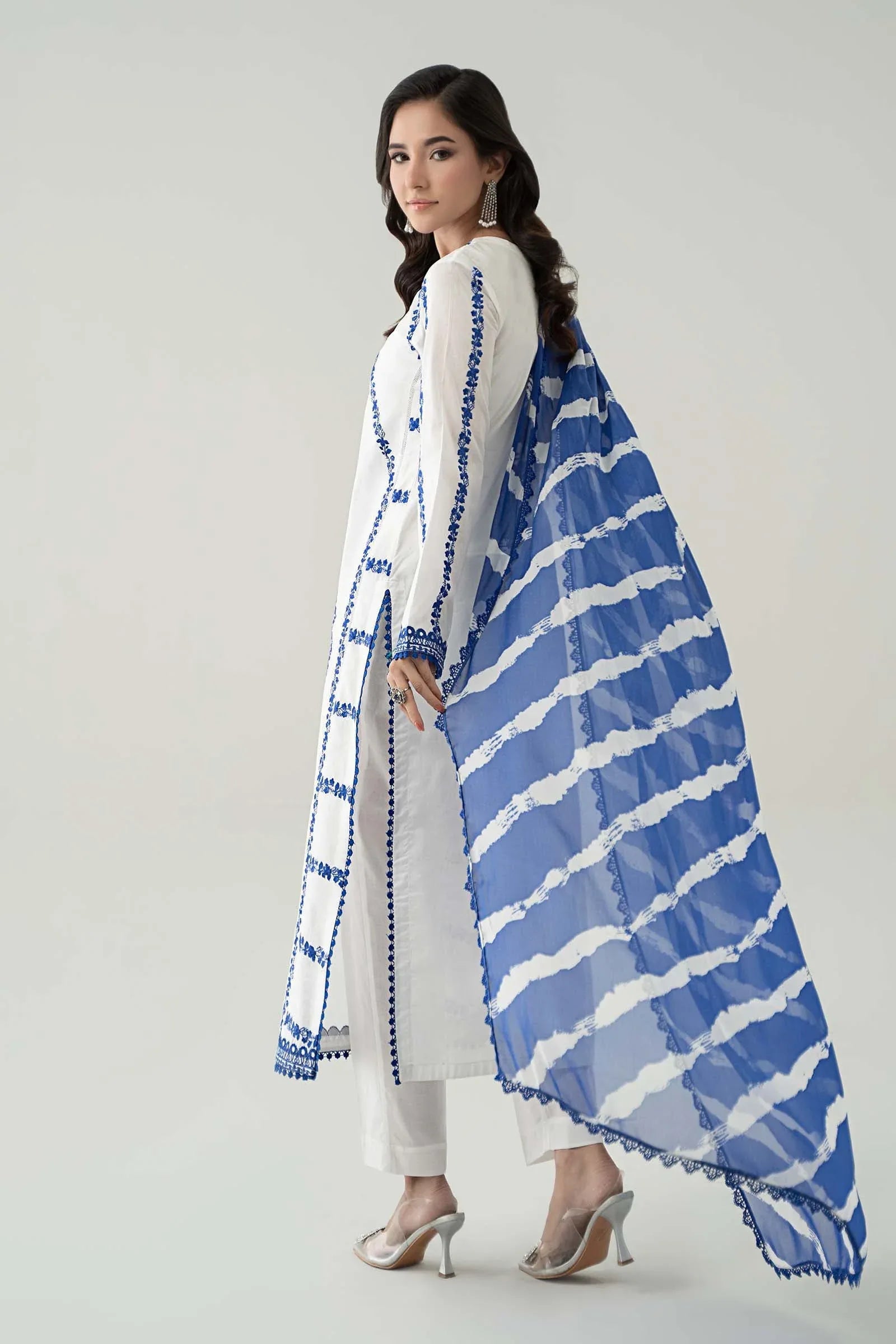 Maria B | Luxury Pret 25 | DW-EA25-60 - Aqsa Fabrics