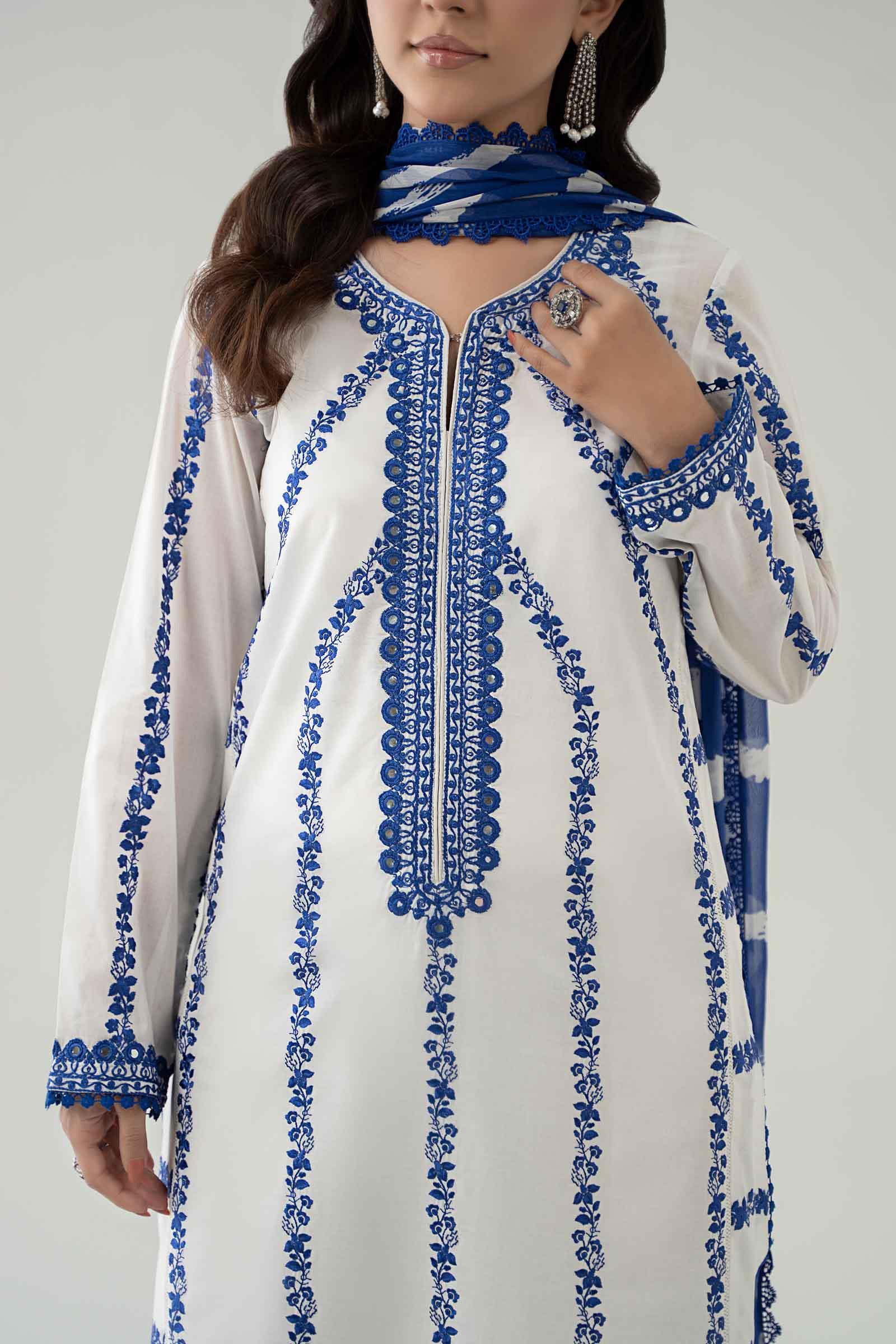 Maria B | Luxury Pret 25 | DW-EA25-60 - Aqsa Fabrics