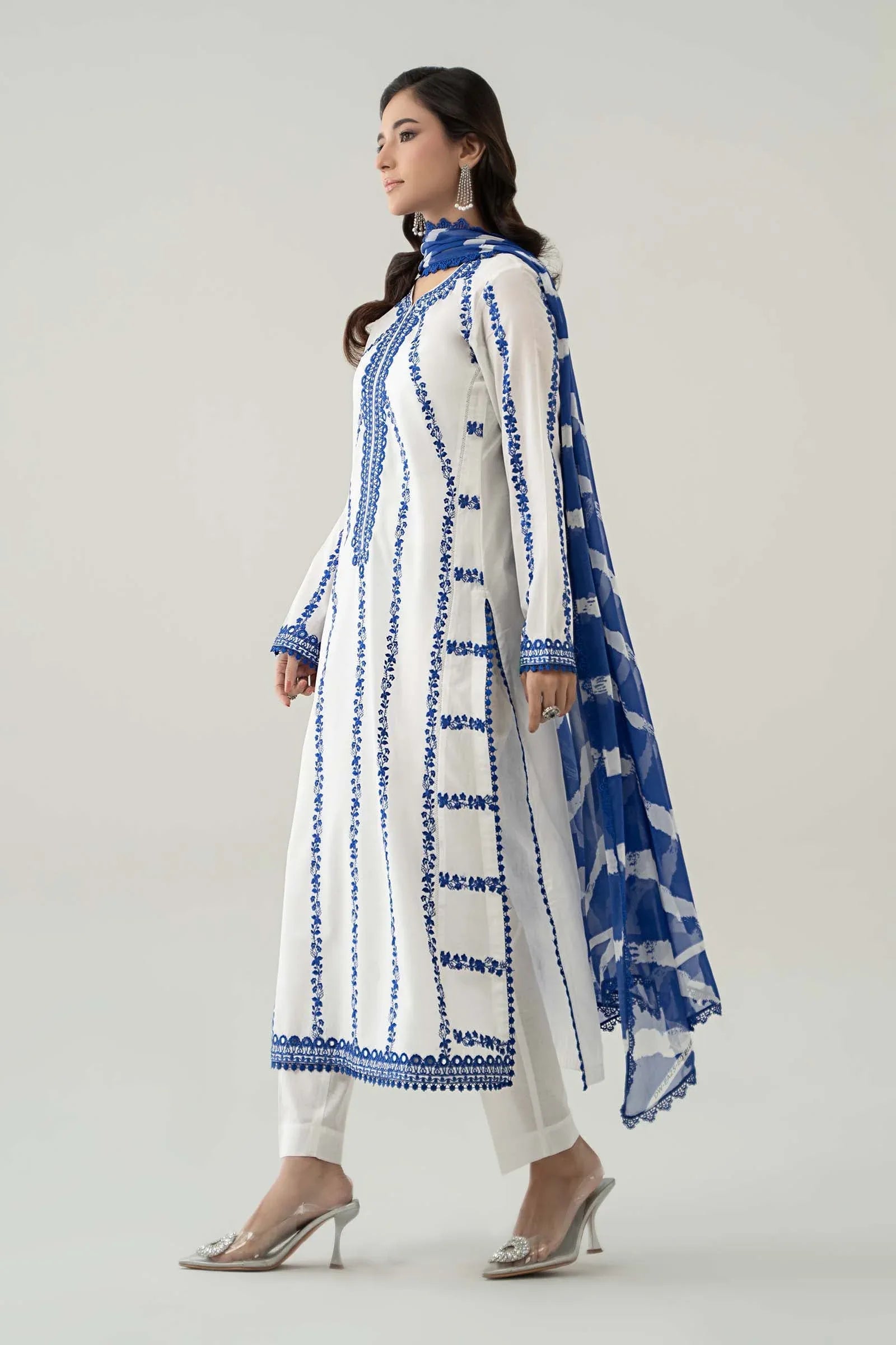 Maria B | Luxury Pret 25 | DW-EA25-60 - Aqsa Fabrics