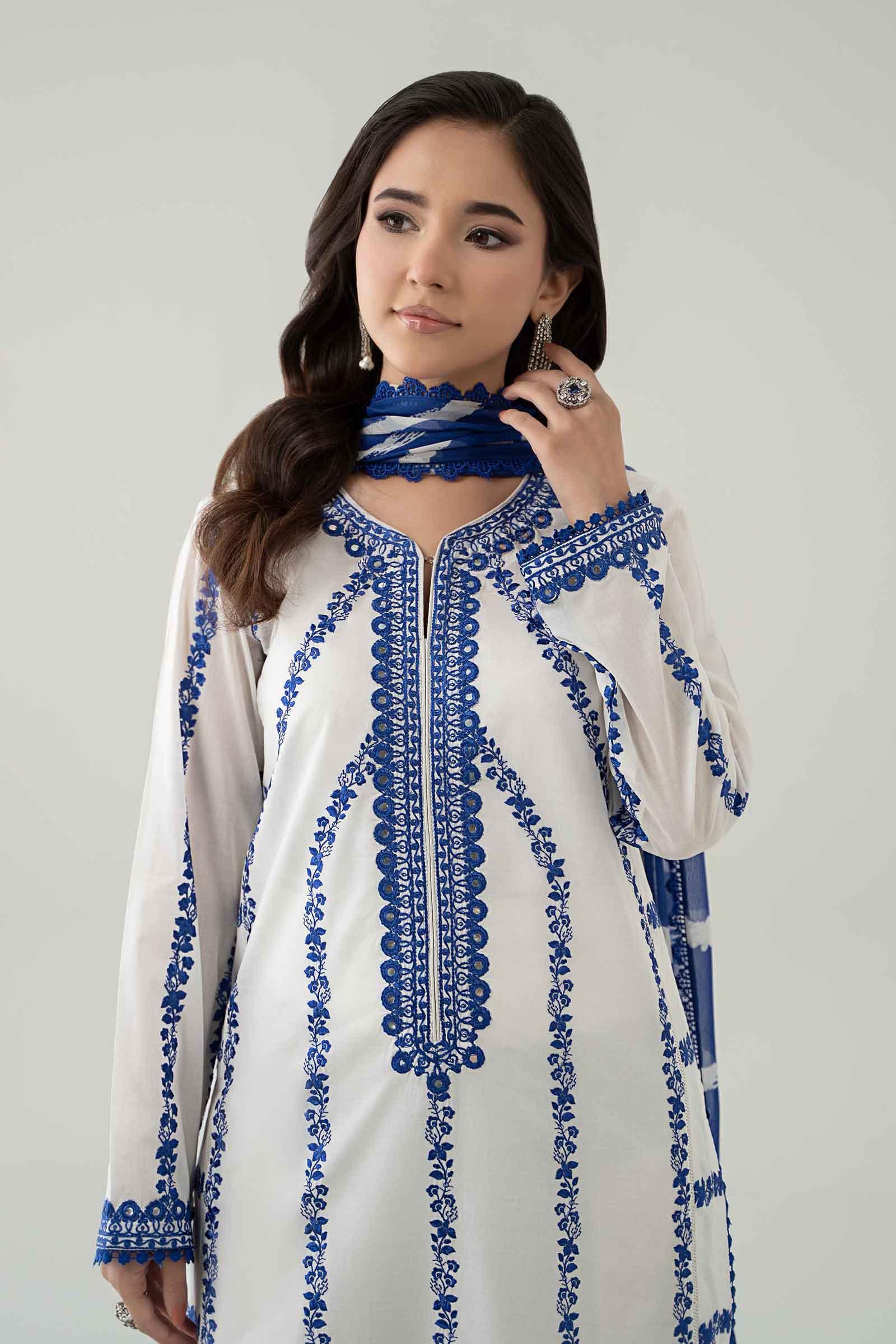 Maria B | Luxury Pret 25 | DW-EA25-60 - Aqsa Fabrics