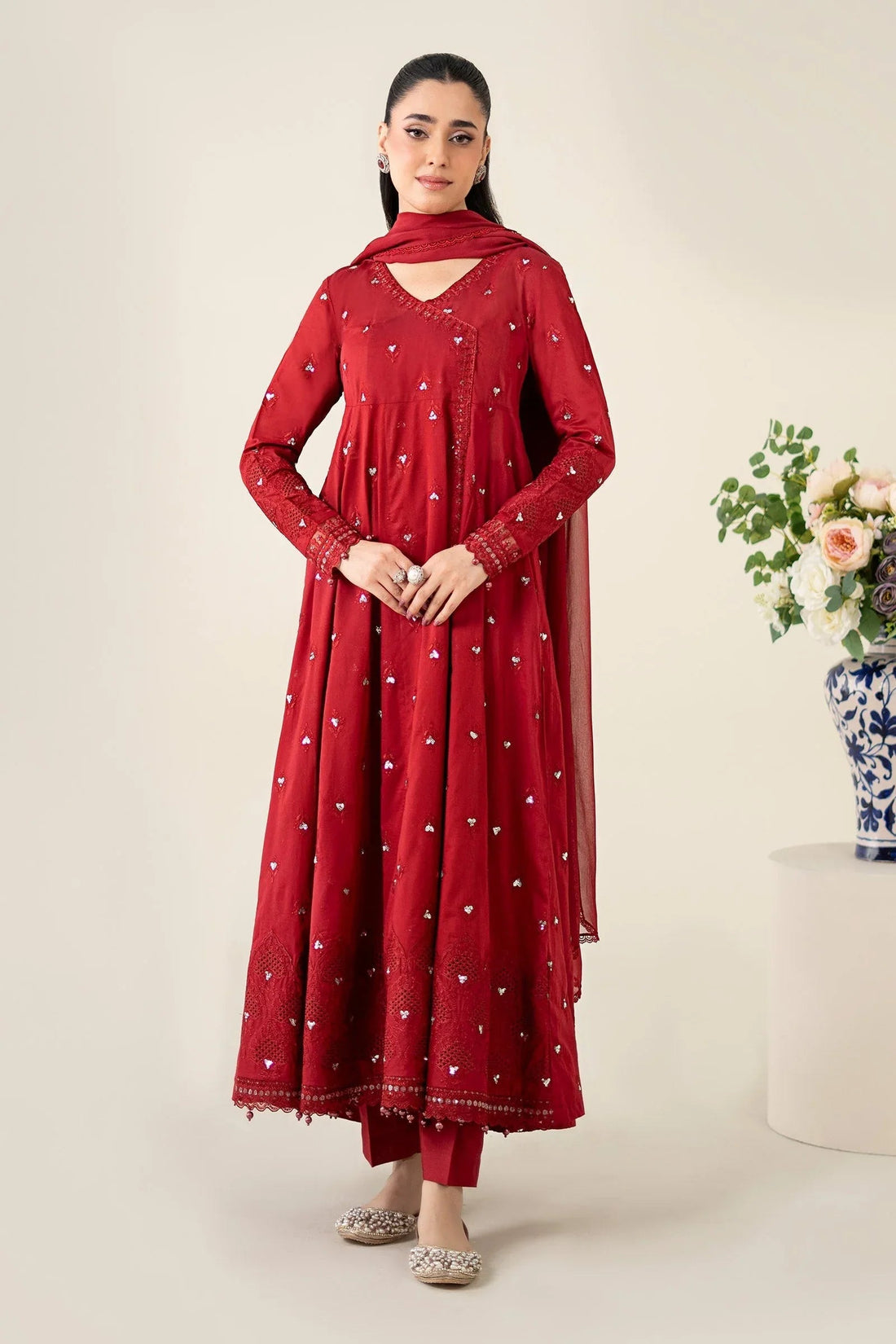 Maria B | Luxury Pret 25 | DW-EA25-61 - Aqsa Fabrics