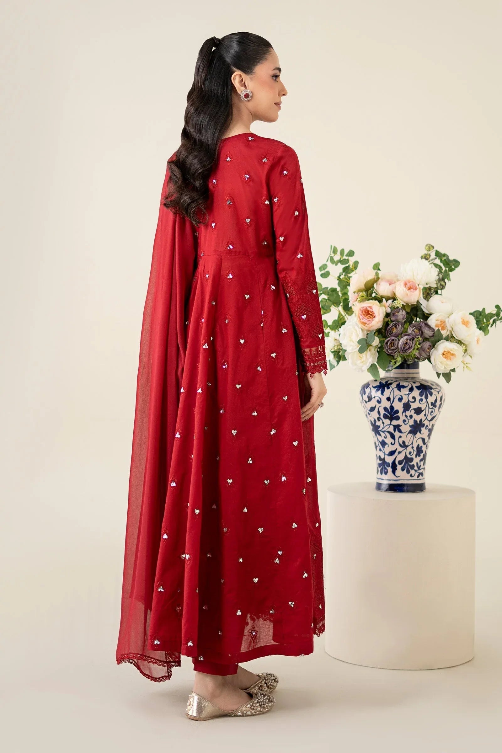Maria B | Luxury Pret 25 | DW-EA25-61 - Aqsa Fabrics