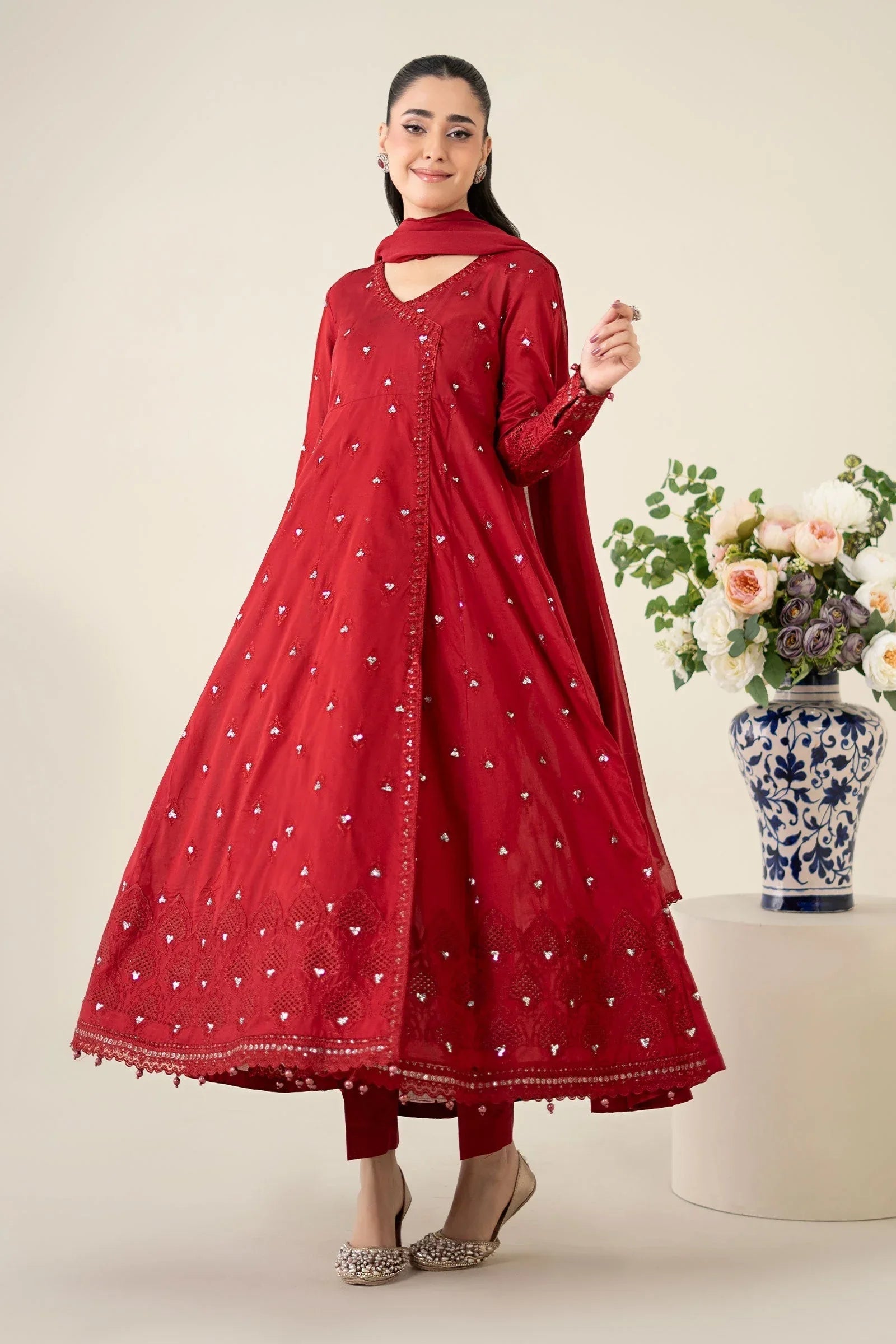 Maria B | Luxury Pret 25 | DW-EA25-61 - Aqsa Fabrics