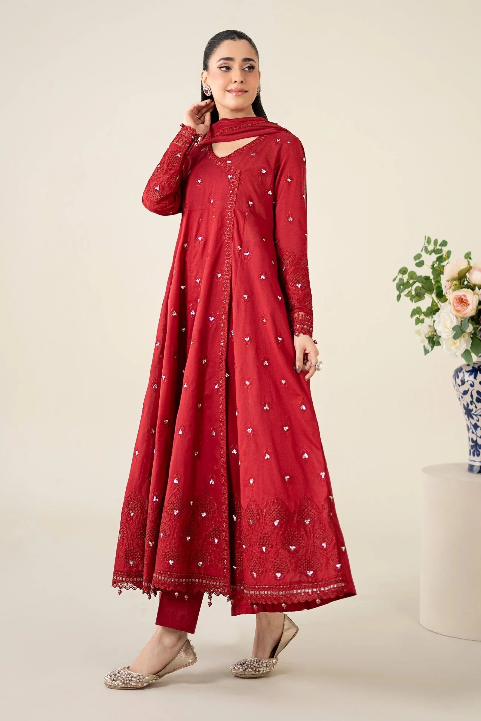 Maria B | Luxury Pret 25 | DW-EA25-61 - Aqsa Fabrics