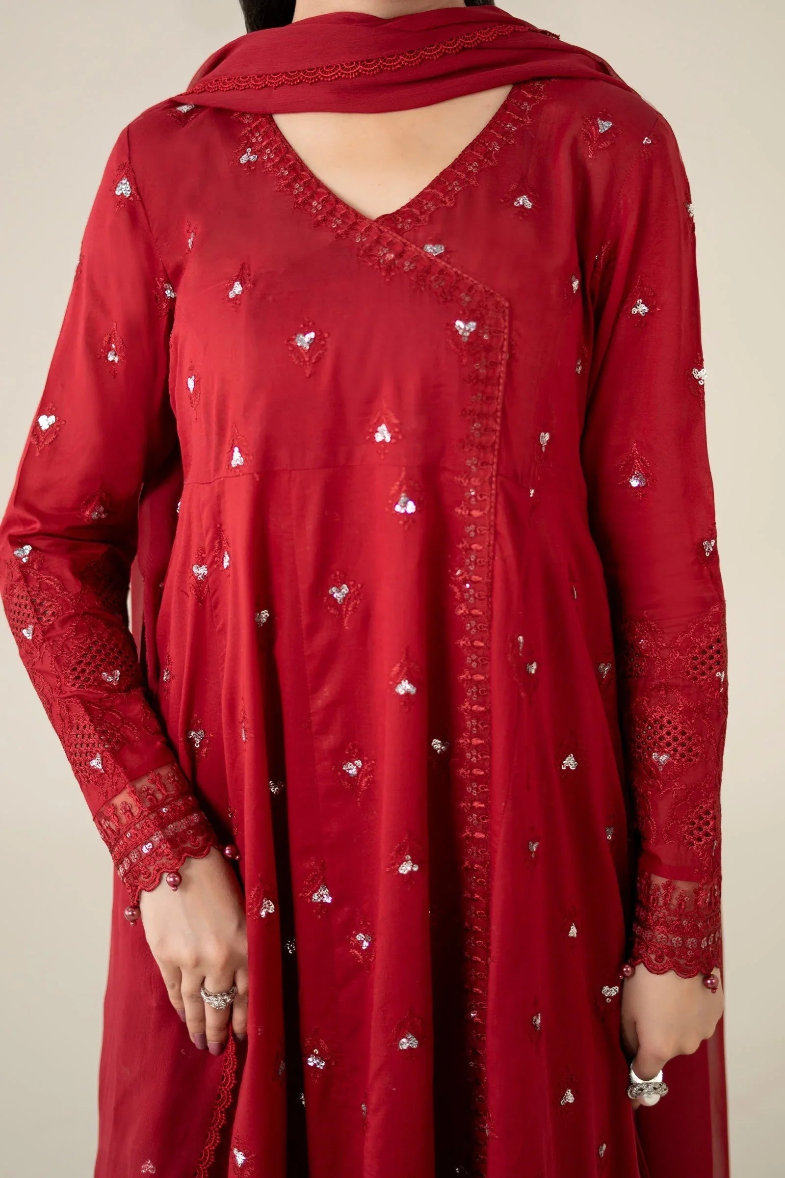 Maria B | Luxury Pret 25 | DW-EA25-61 - Aqsa Fabrics