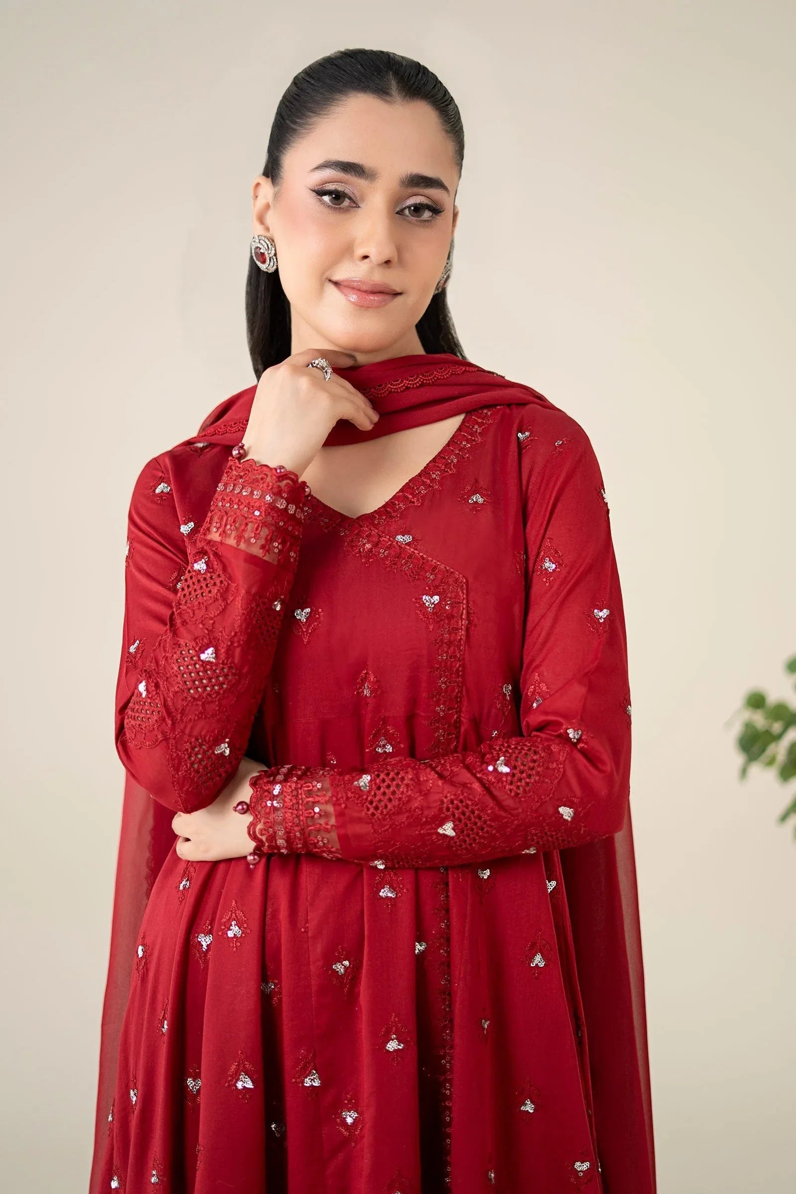 Maria B | Luxury Pret 25 | DW-EA25-61 - Aqsa Fabrics