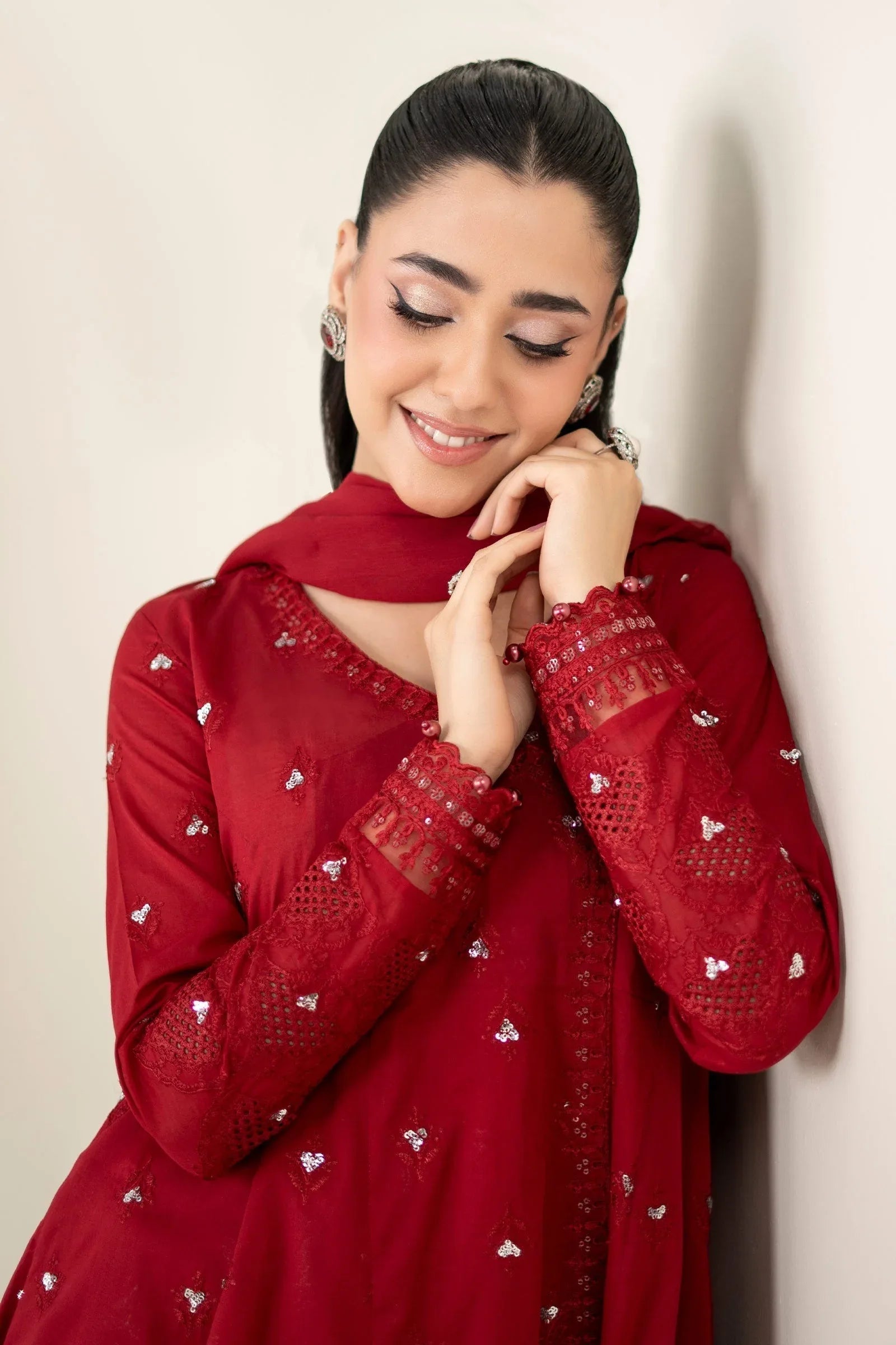 Maria B | Luxury Pret 25 | DW-EA25-61 - Aqsa Fabrics