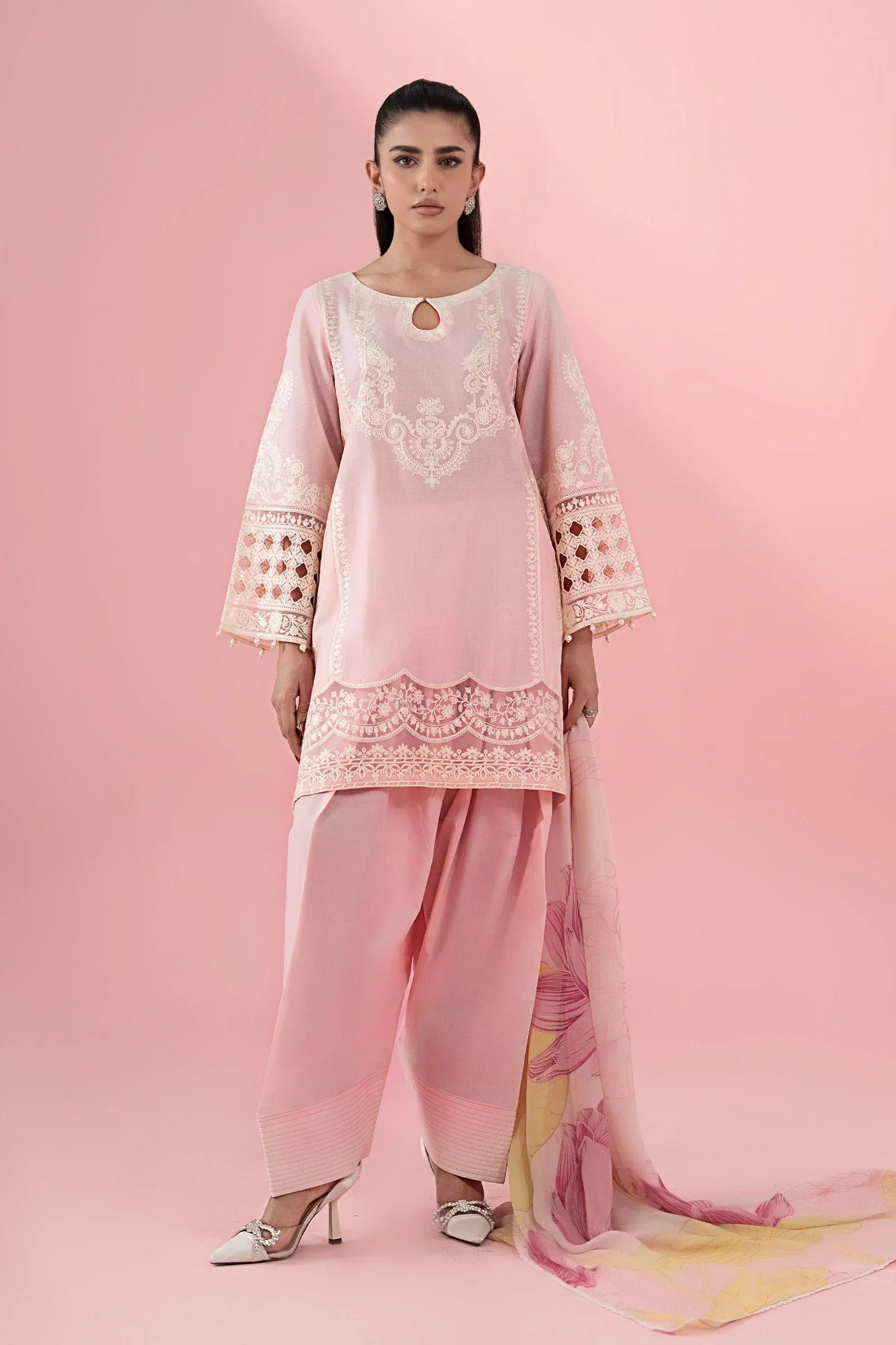 Maria B | Luxury Pret 25 | DW-EA25-66 - Aqsa Fabrics