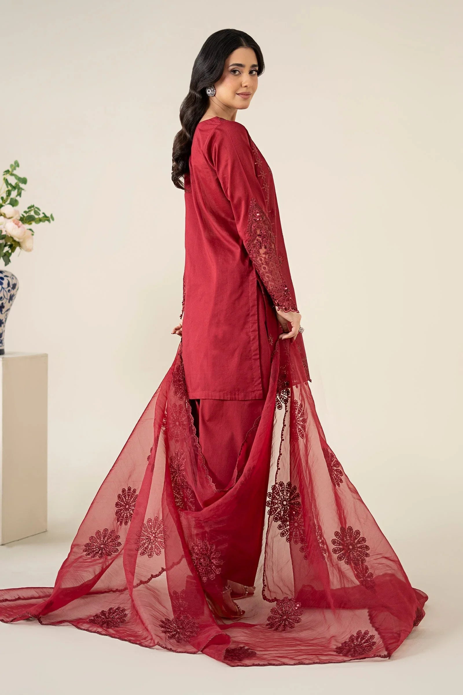 Maria B | Luxury Pret 25 | DW-EA25-68 - Aqsa Fabrics