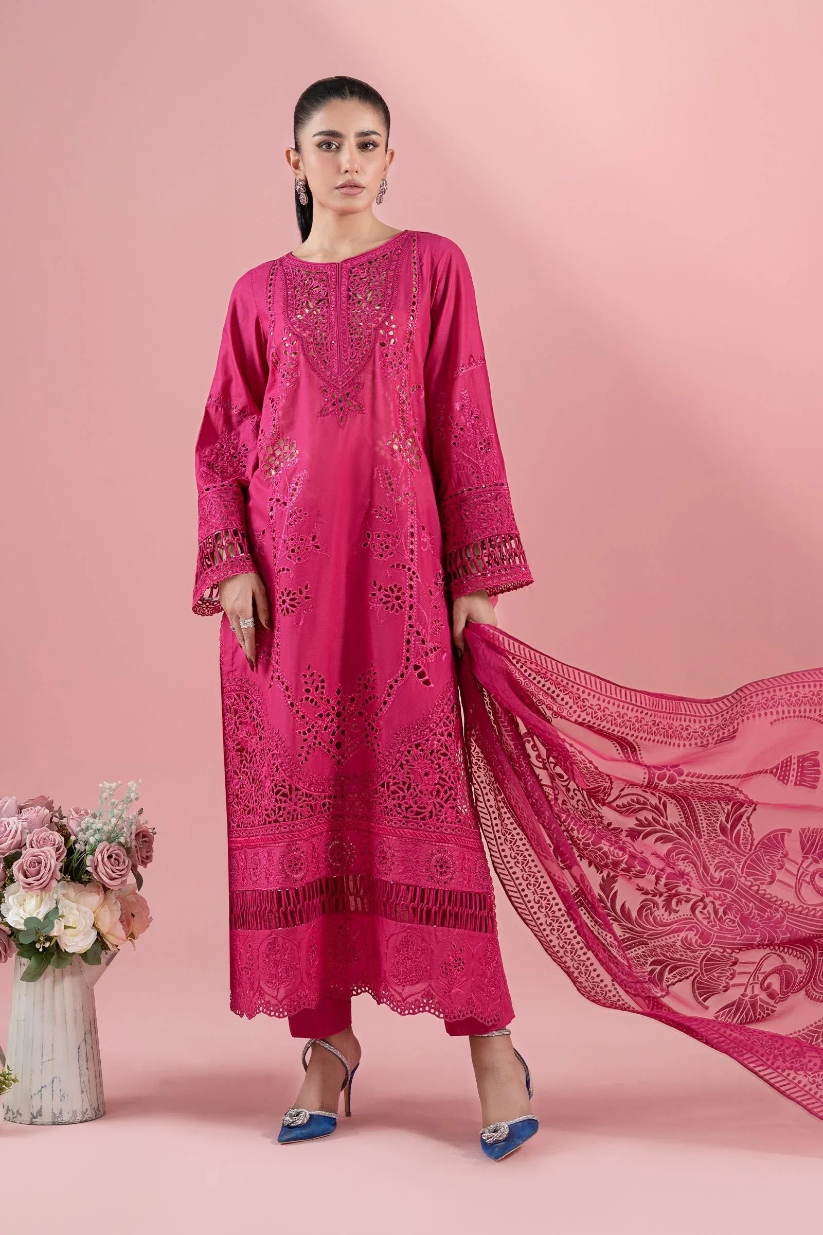 Maria B | Luxury Pret 25 |  DW-EA25-74 - Aqsa Fabrics