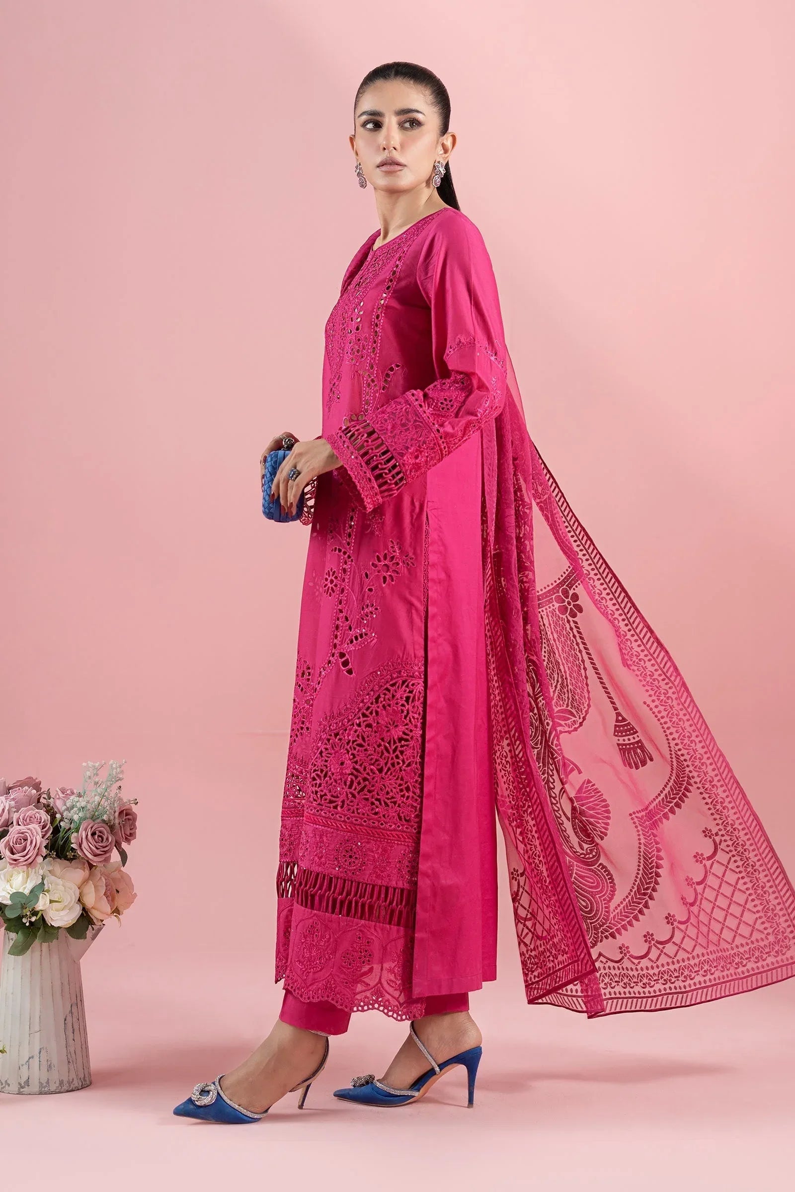 Maria B | Luxury Pret 25 |  DW-EA25-74 - Aqsa Fabrics
