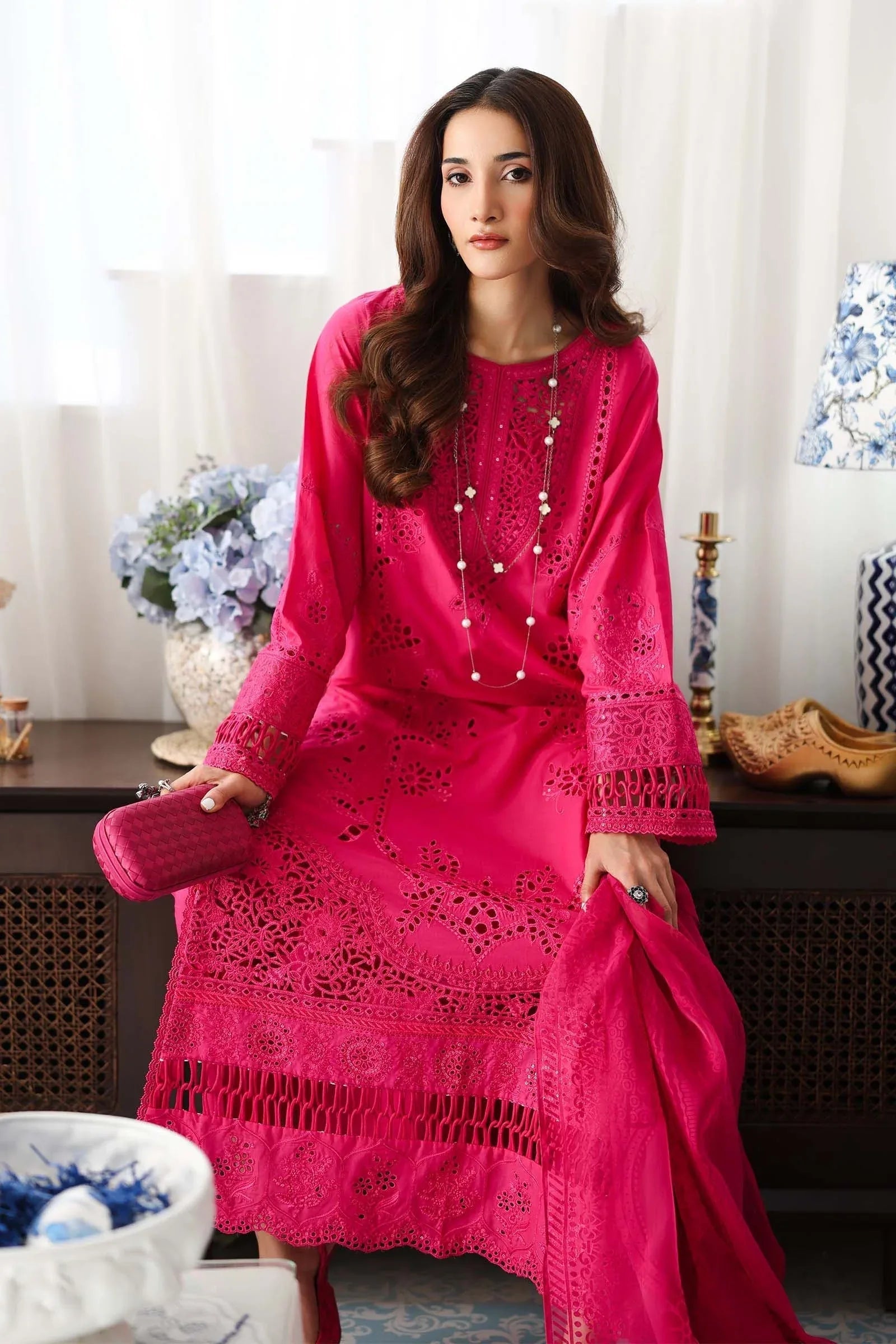 Maria B | Luxury Pret 25 |  DW-EA25-74 - Aqsa Fabrics