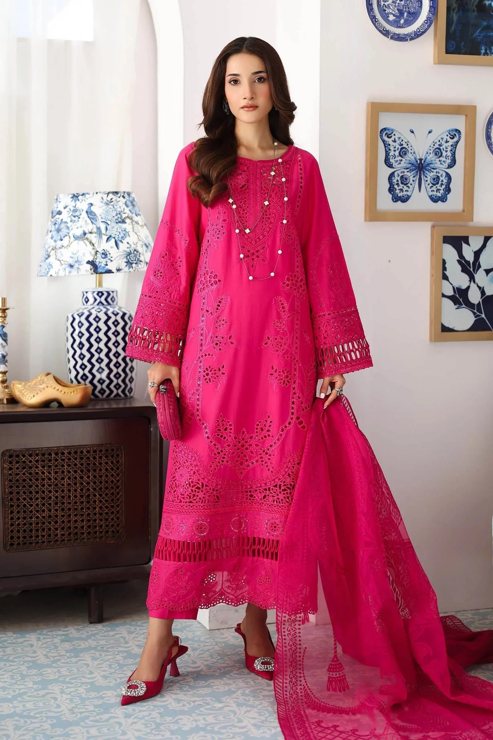 Maria B | Luxury Pret 25 |  DW-EA25-74 - Aqsa Fabrics