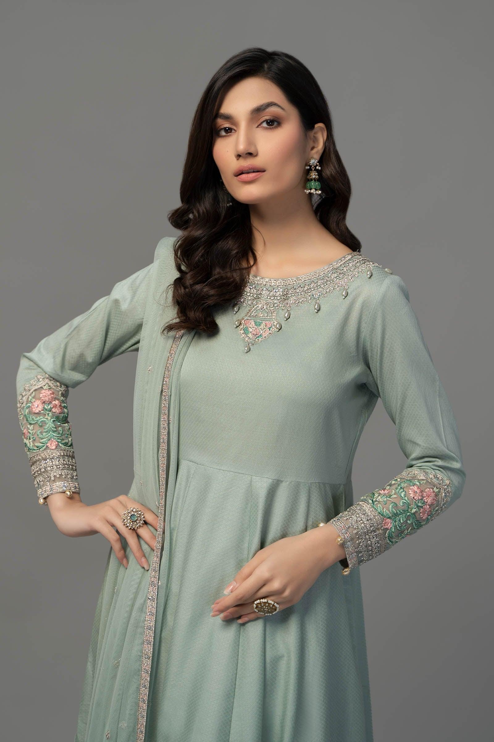 Maria B | Luxury Pret 25 | DW-EF23-38R1 - Aqsa Fabrics