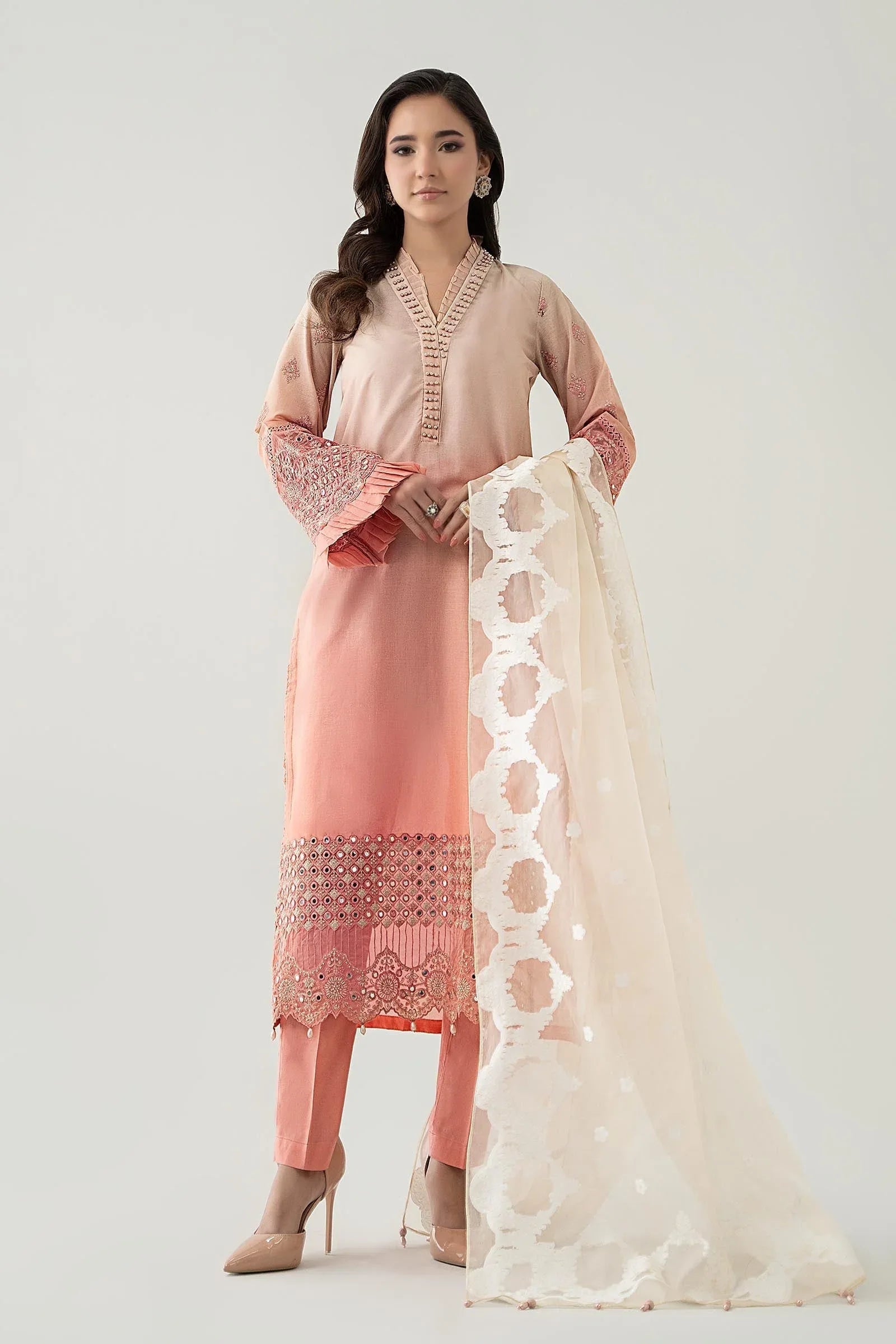 Maria B | Luxury Pret 25 | DW-EF23-41 - Aqsa Fabrics