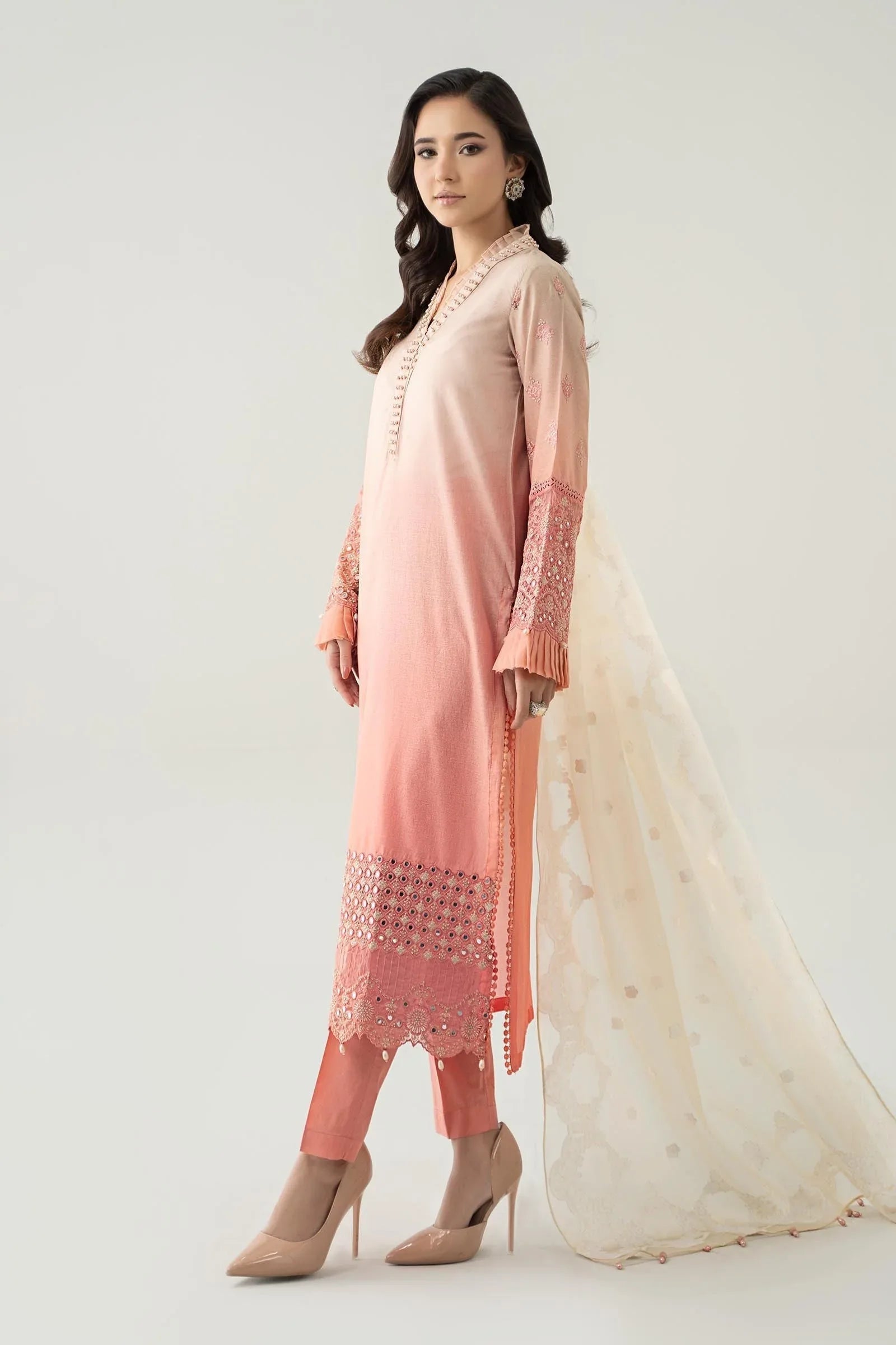 Maria B | Luxury Pret 25 | DW-EF23-41 - Aqsa Fabrics