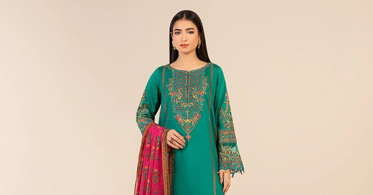Maria B | Luxury Pret 25 | DW-EF25-06 - Aqsa Fabrics