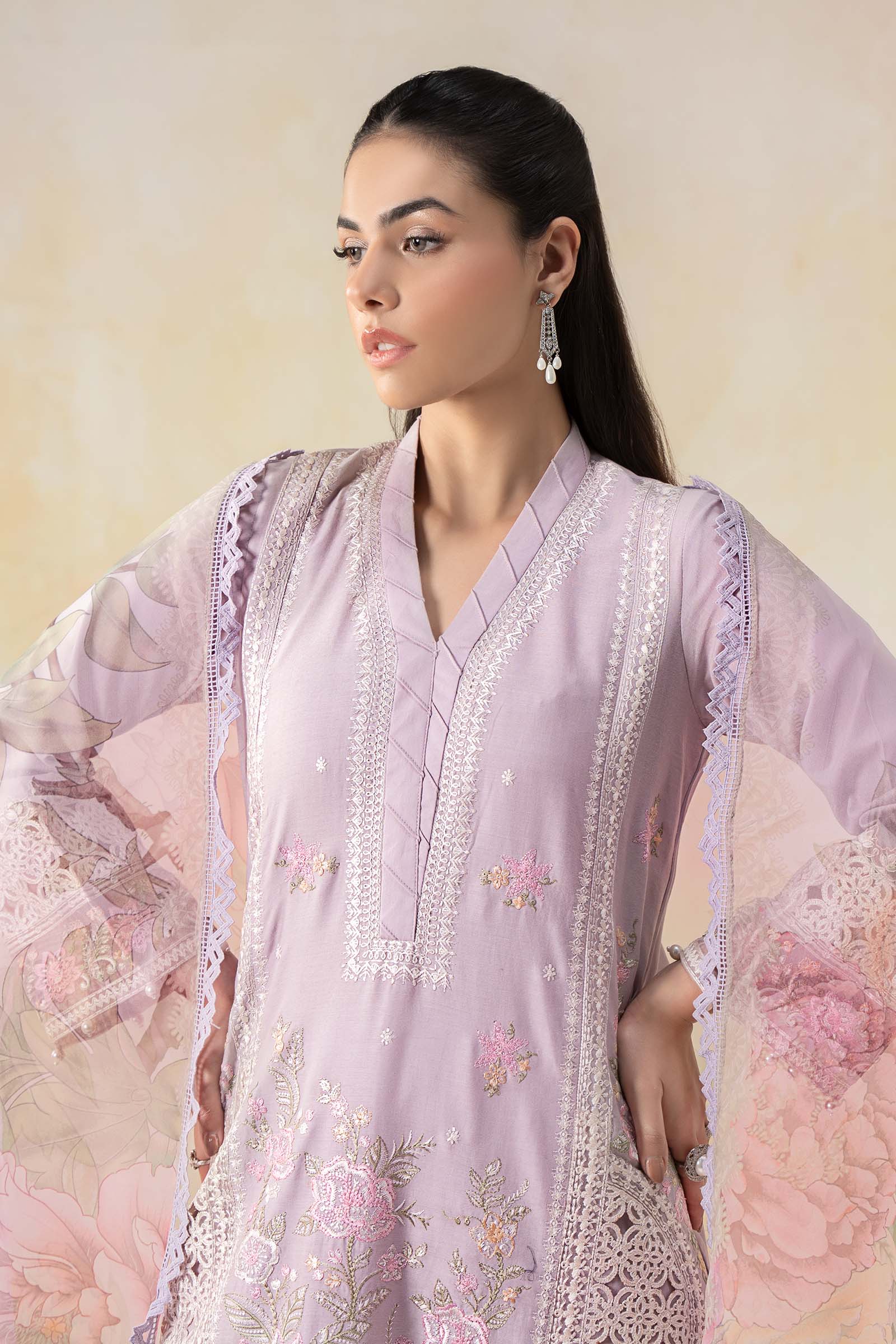 Maria B | Luxury Pret 25 | DW-EF25-151 - Aqsa Fabrics