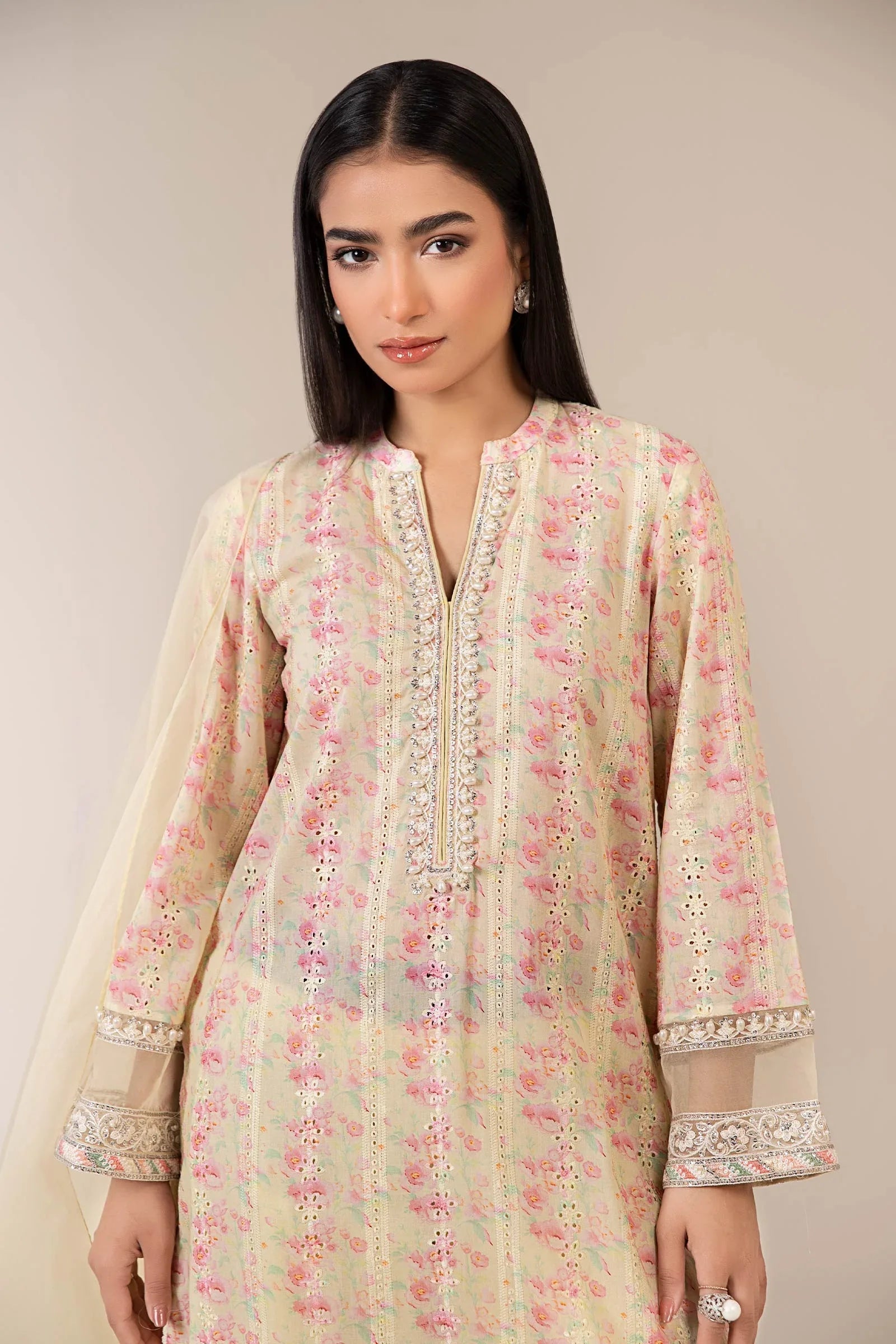 Maria B | Luxury Pret 25 | DW-EF25-18 - Aqsa Fabrics