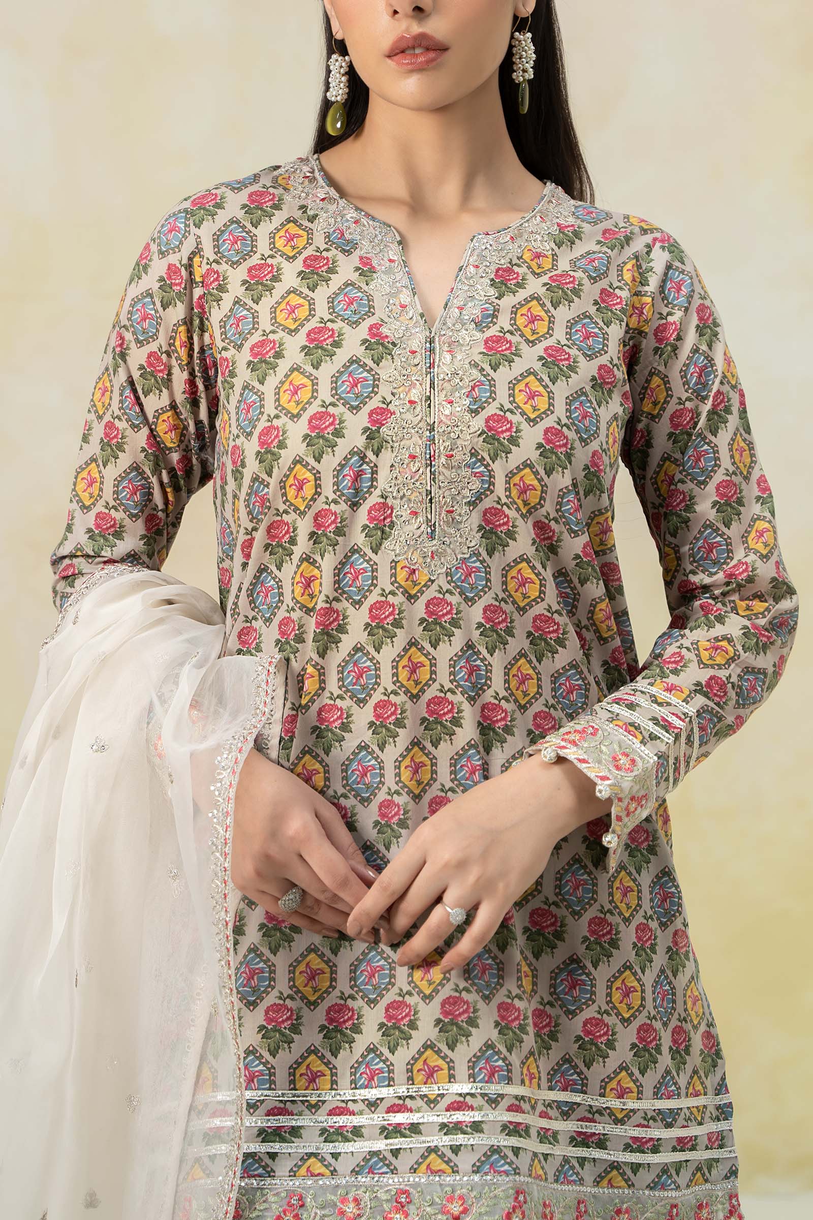 Maria B | Luxury Pret 25 | DW-EF25-25 - Aqsa Fabrics