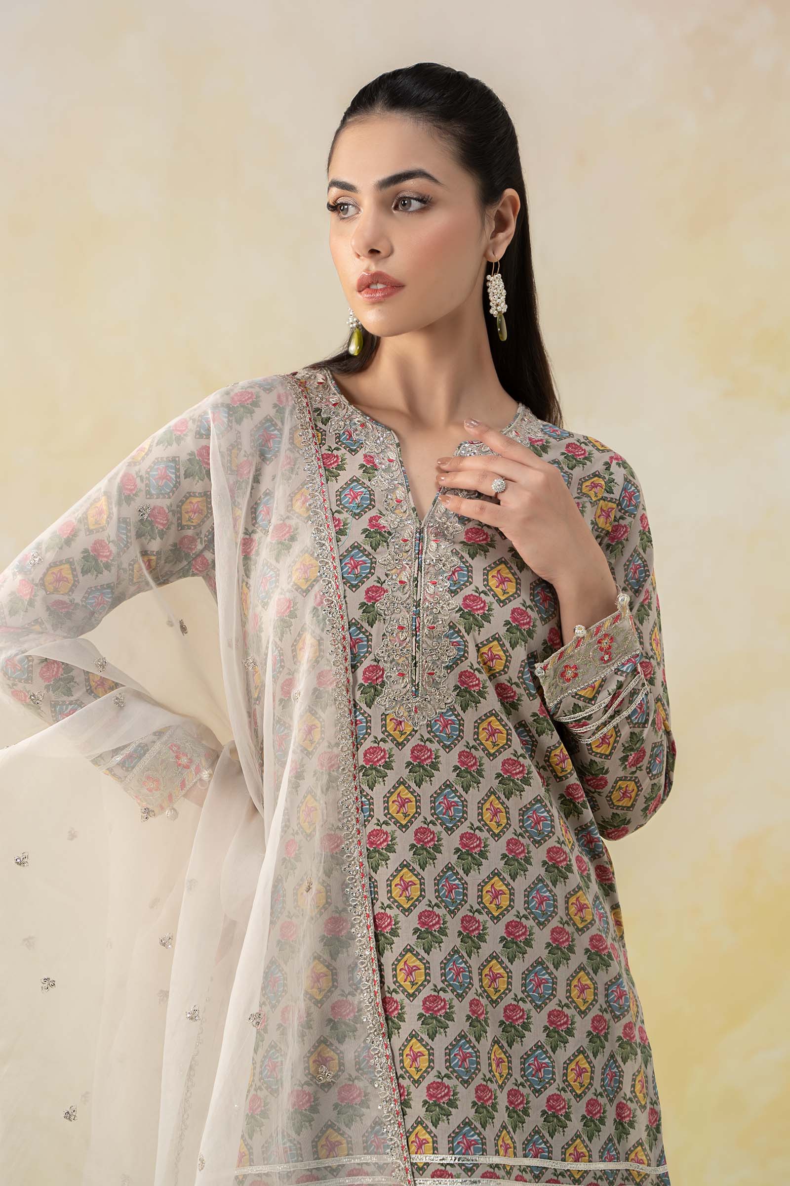 Maria B | Luxury Pret 25 | DW-EF25-25 - Aqsa Fabrics