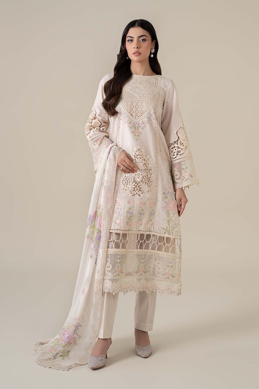 Maria B | Luxury Pret 25 | DW-EF25-35 - Aqsa Fabrics