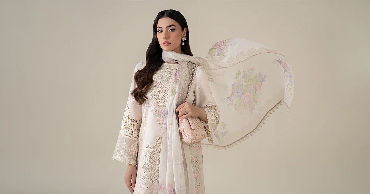 Maria B | Luxury Pret 25 | DW-EF25-35 - Aqsa Fabrics