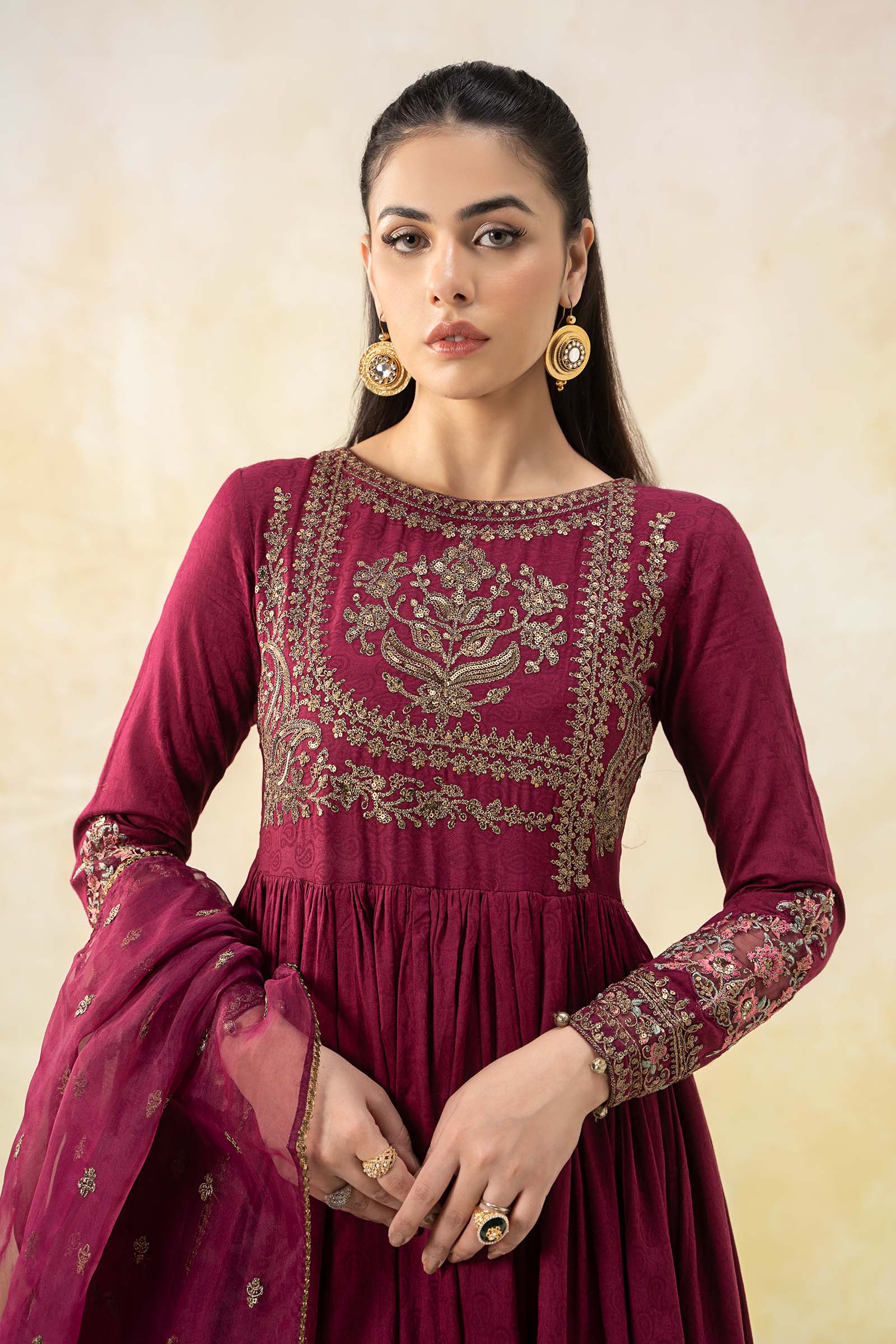 Maria B | Luxury Pret 25 | DW-EF25-43 - Aqsa Fabrics