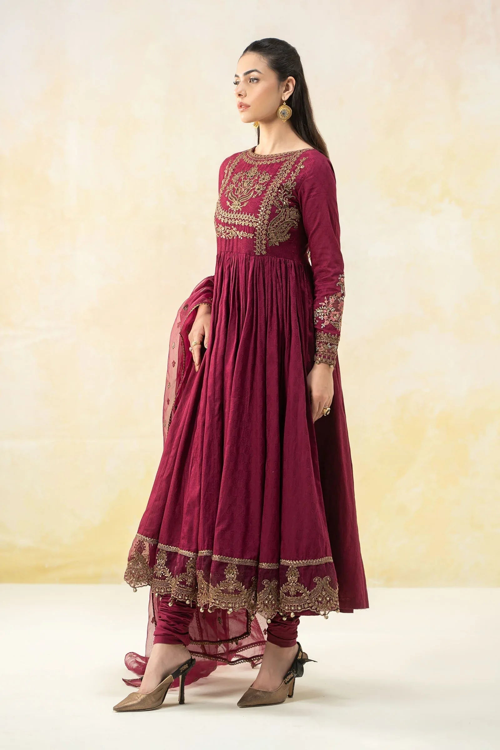 Maria B | Luxury Pret 25 | DW-EF25-43 - Aqsa Fabrics