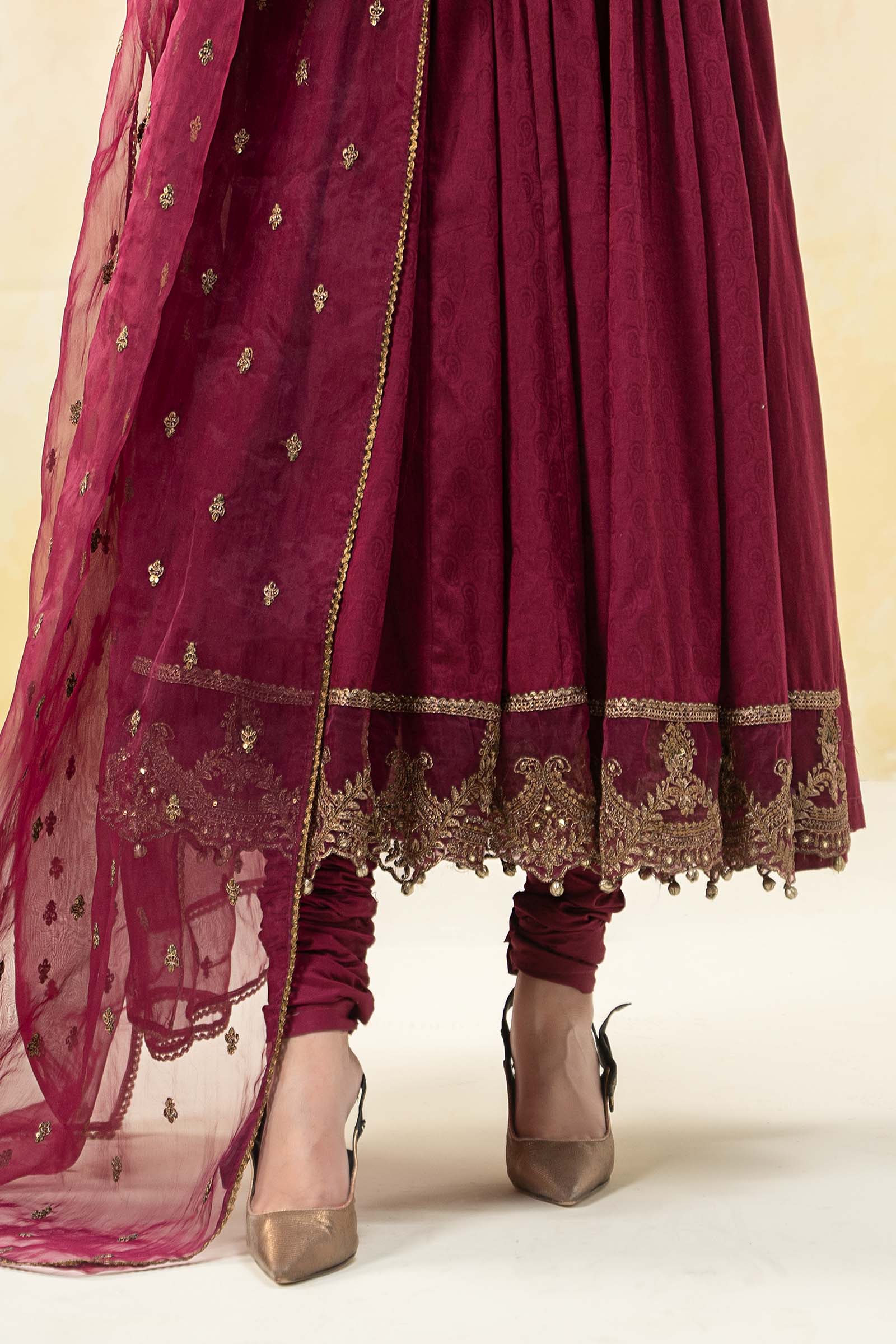 Maria B | Luxury Pret 25 | DW-EF25-43 - Aqsa Fabrics