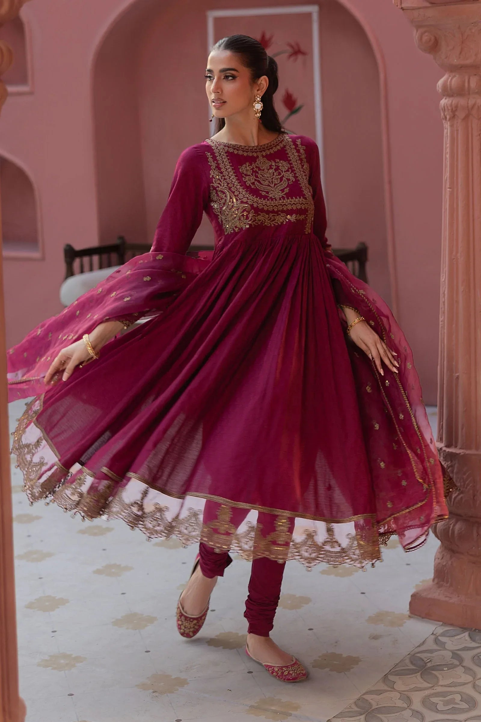 Maria B | Luxury Pret 25 | DW-EF25-43 - Aqsa Fabrics