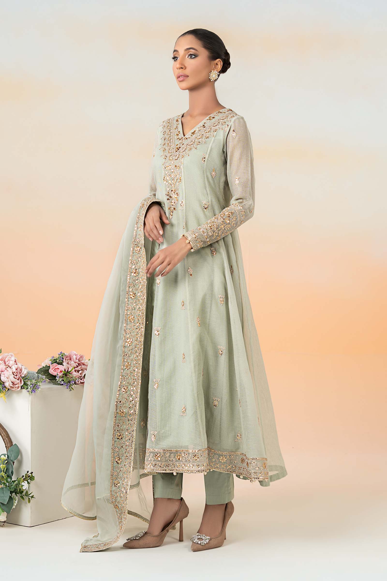 Maria B | Luxury Pret 25 | DW-EF25-88 - Aqsa Fabrics