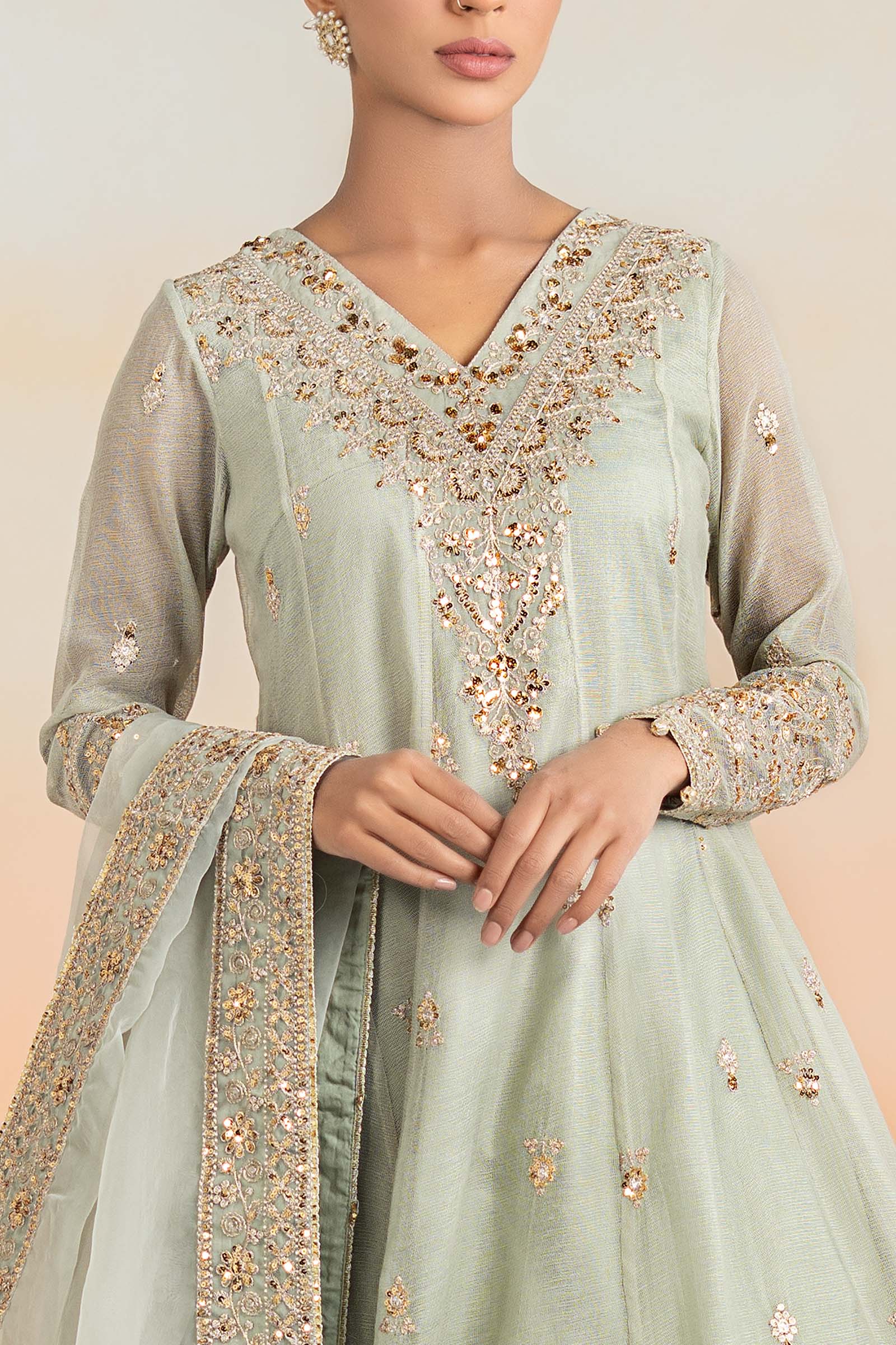 Maria B | Luxury Pret 25 | DW-EF25-88 - Aqsa Fabrics