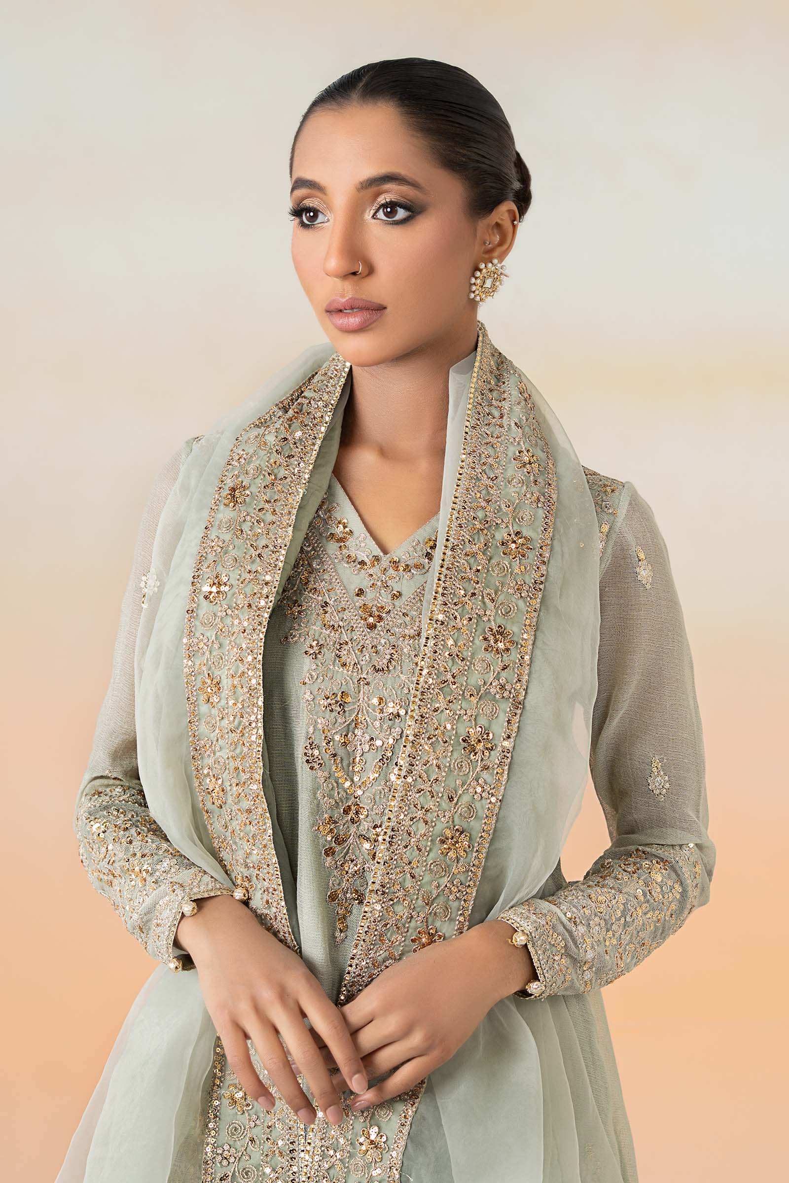 Maria B | Luxury Pret 25 | DW-EF25-88 - Aqsa Fabrics