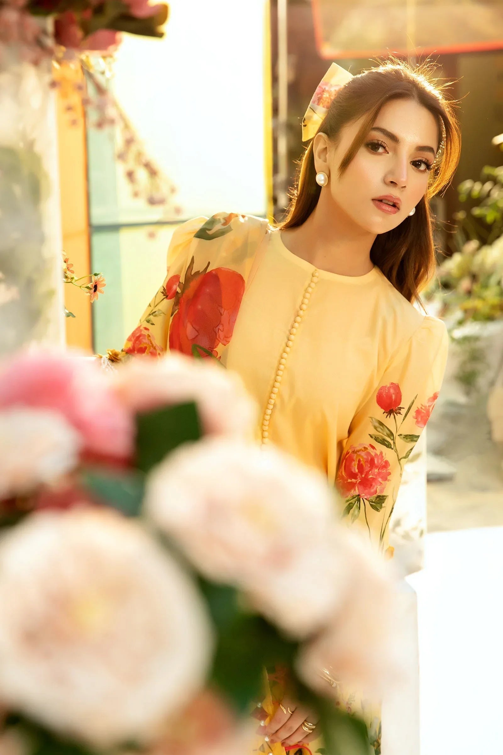 Maria B | M Basic Summer Lawn 25 | MB-CUS25-701A - Aqsa Fabrics