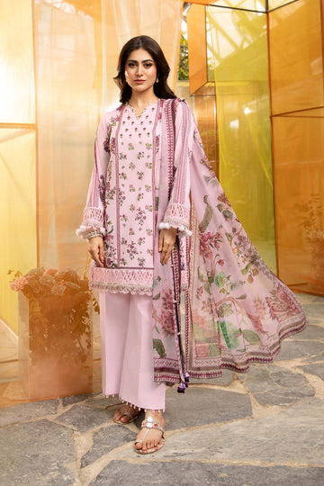 Maria B | M Basic Summer Lawn 25 | MB-CUS25-705B - Aqsa Fabrics