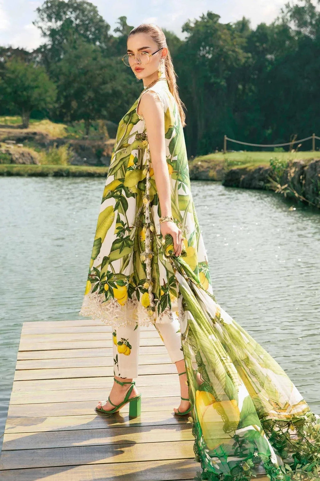 Maria B | M Prints 25 | MPT-2503-A - Aqsa Fabrics
