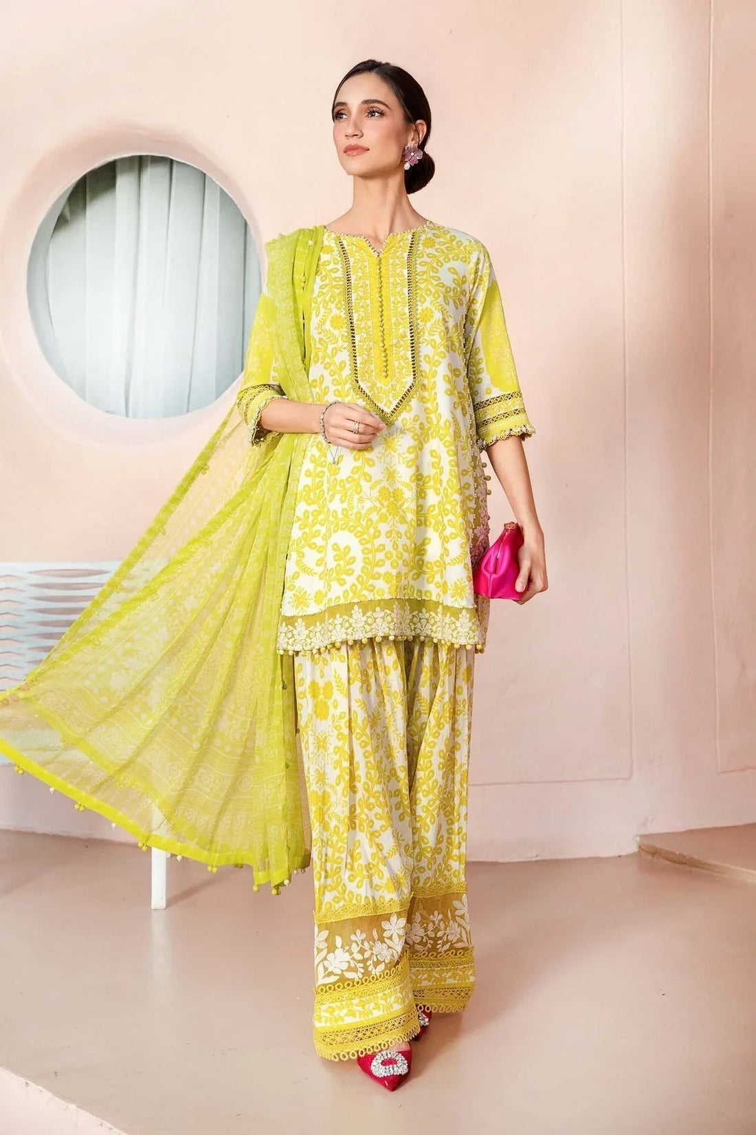 Maria B | M Prints 25 | MPT-2504-A - Aqsa Fabrics