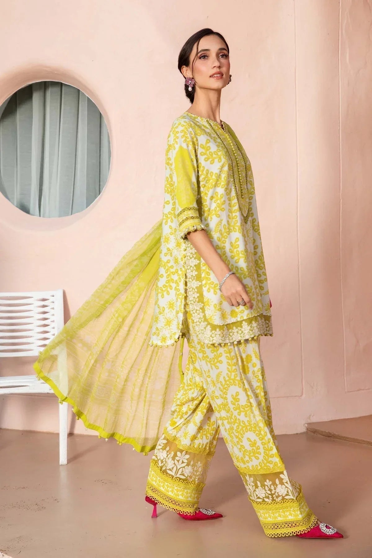 Maria B | M Prints 25 | MPT-2504-A - Aqsa Fabrics