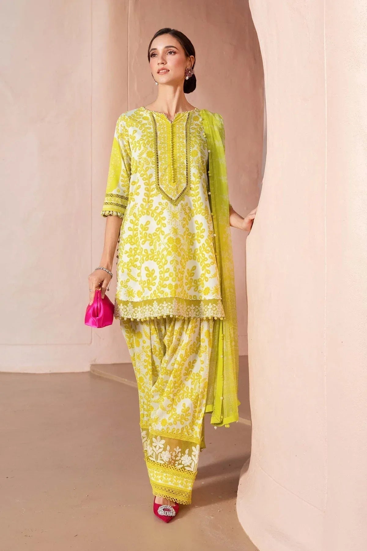 Maria B | M Prints 25 | MPT-2504-A - Aqsa Fabrics