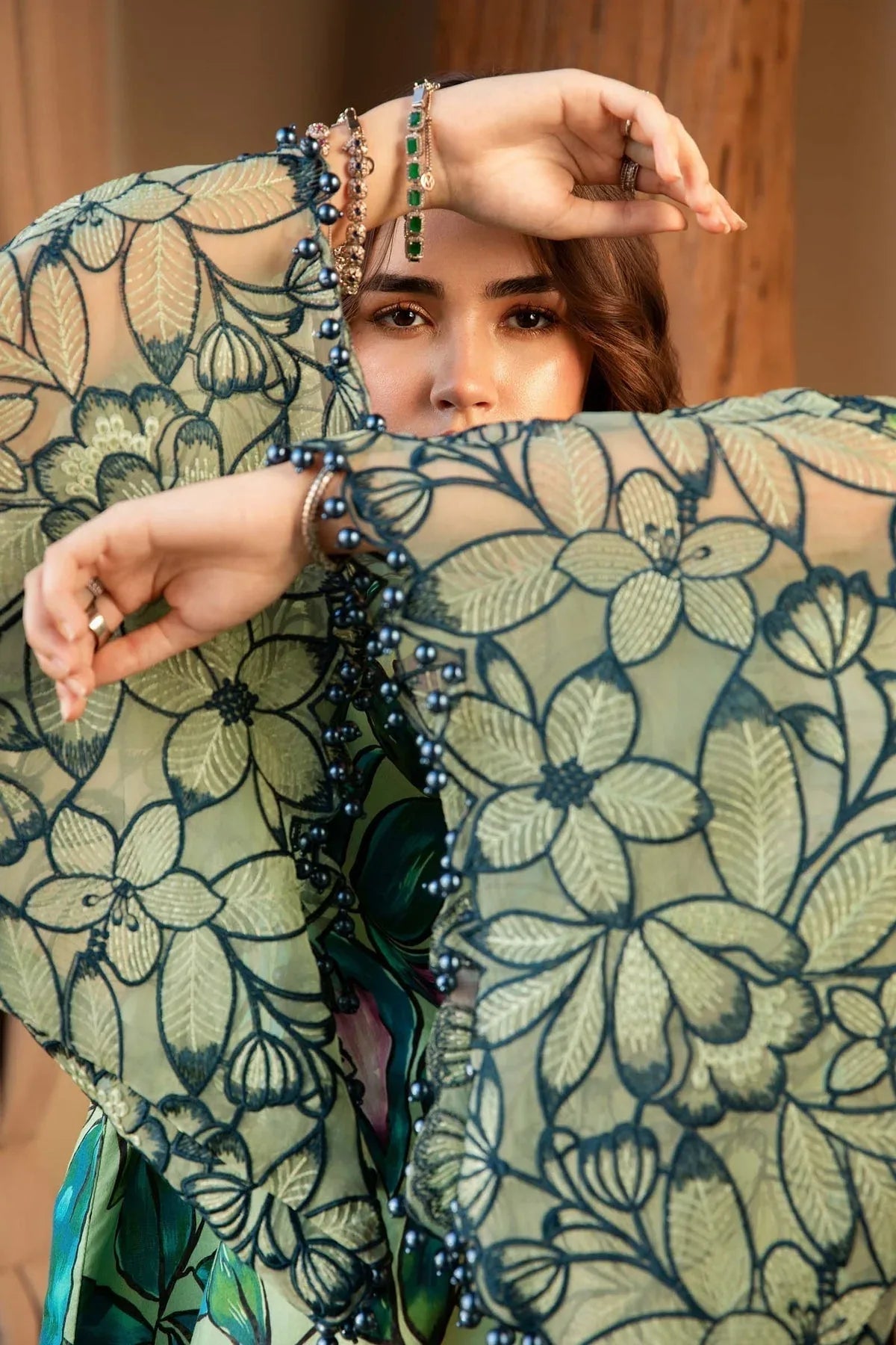 Maria B | M Prints 25 | MPT-2505-B - Aqsa Fabrics