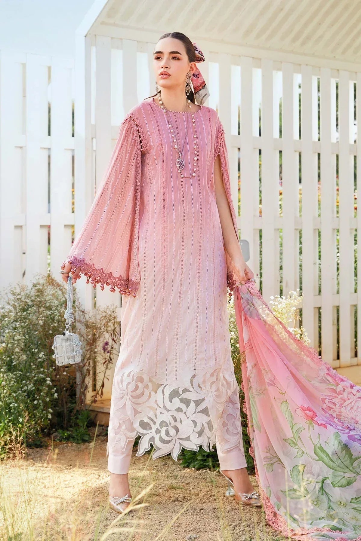 Maria B | M Prints 25 | MPT-2506-A - Aqsa Fabrics