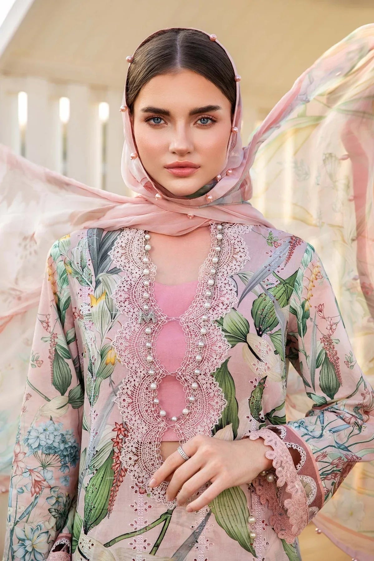 Maria B | M Prints 25 | MPT-2506-B - Aqsa Fabrics