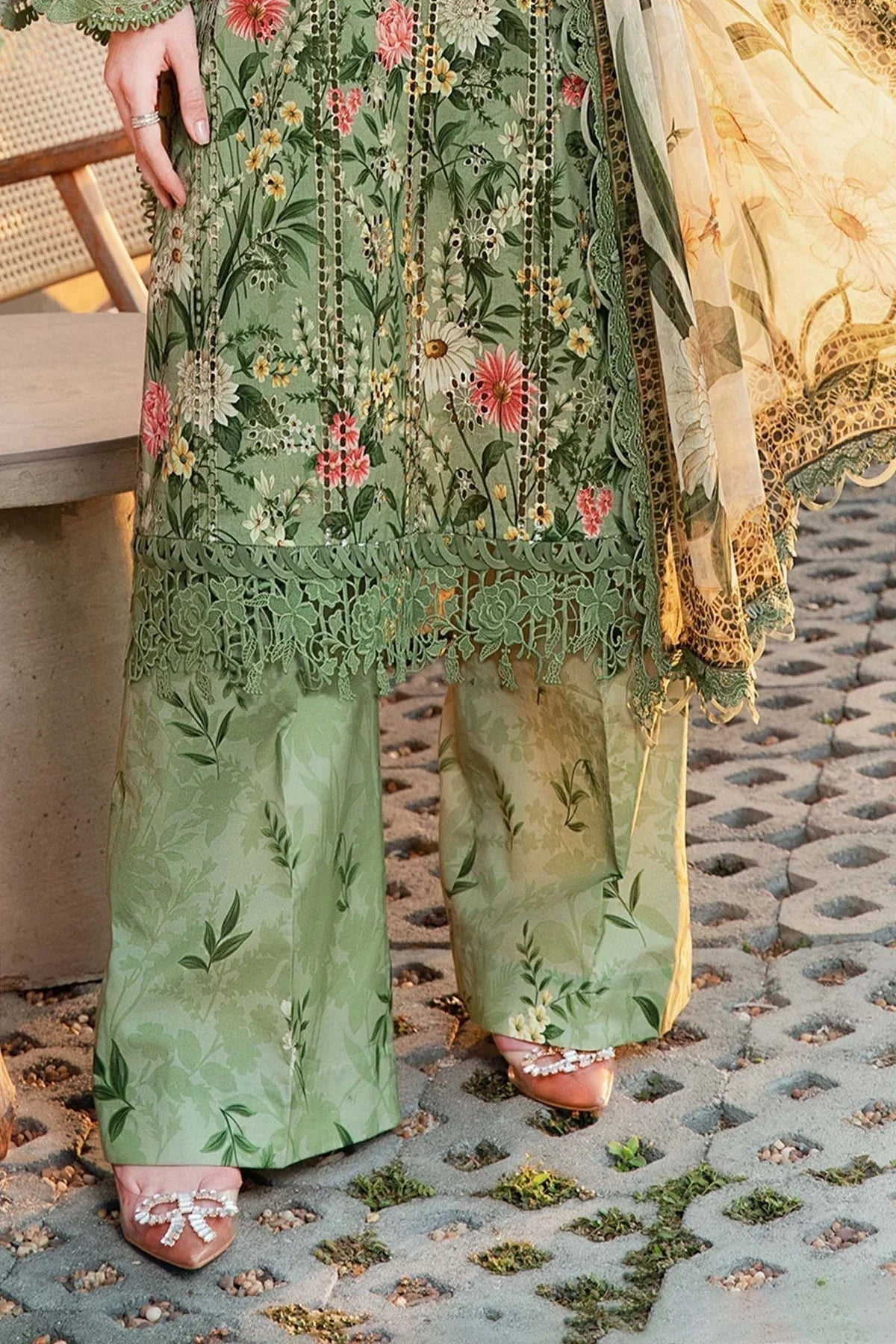 Maria B | M Prints 25 | MPT-2508-B - Aqsa Fabrics