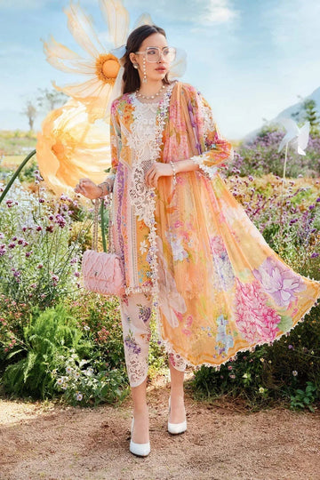Maria B | M Prints 25 | MPT-2509-A - Aqsa Fabrics