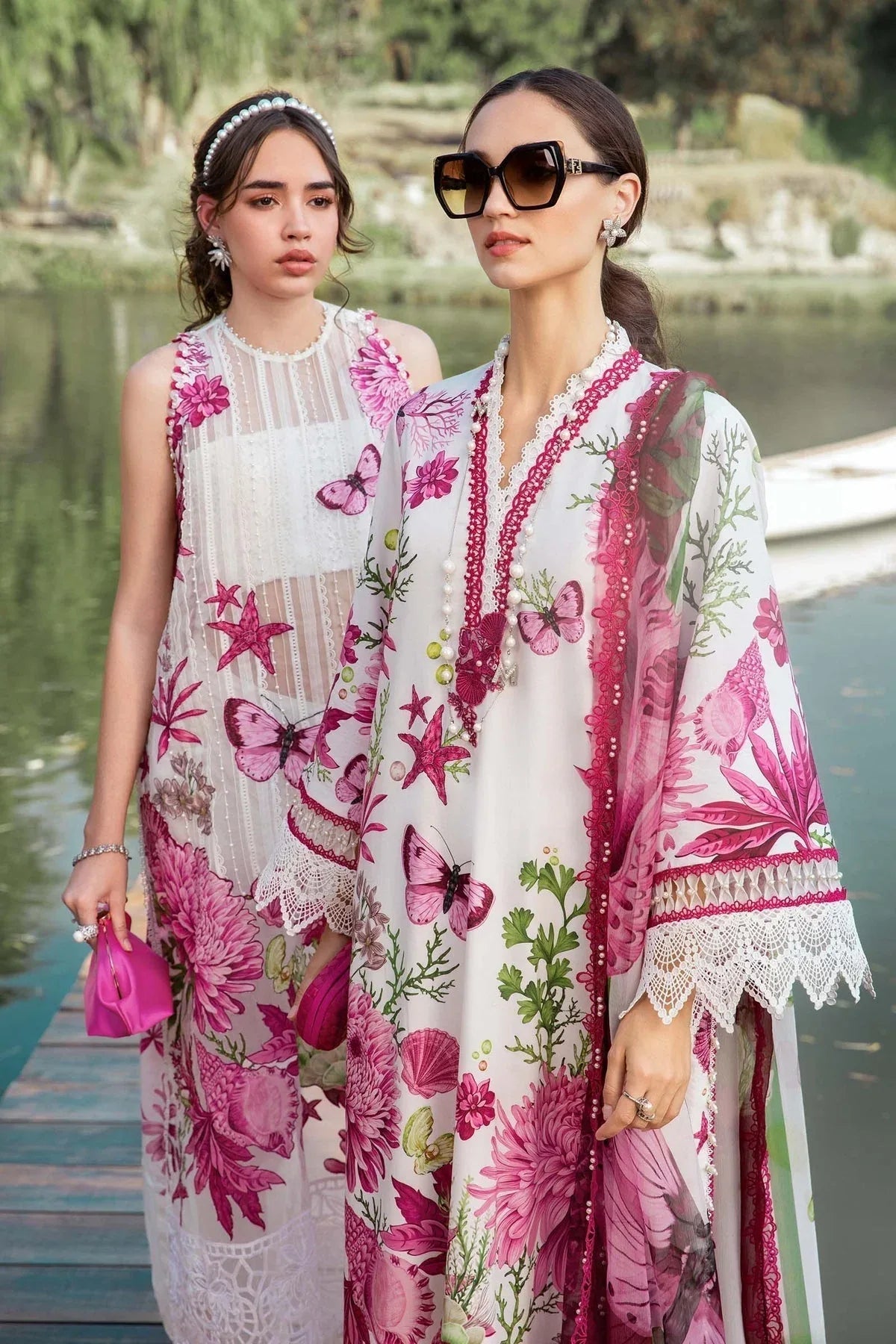 Maria B | M Prints 25 | MPT-2510-A - Aqsa Fabrics