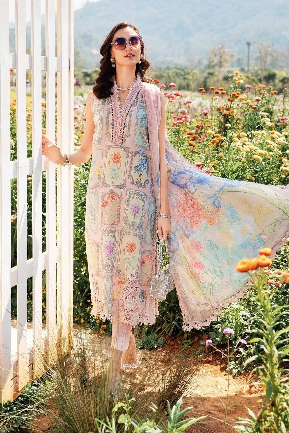 Maria B | M Prints 25 | MPT-2511-A - Aqsa Fabrics
