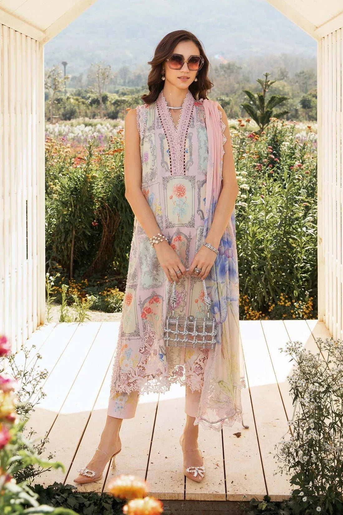 Maria B | M Prints 25 | MPT-2511-A - Aqsa Fabrics
