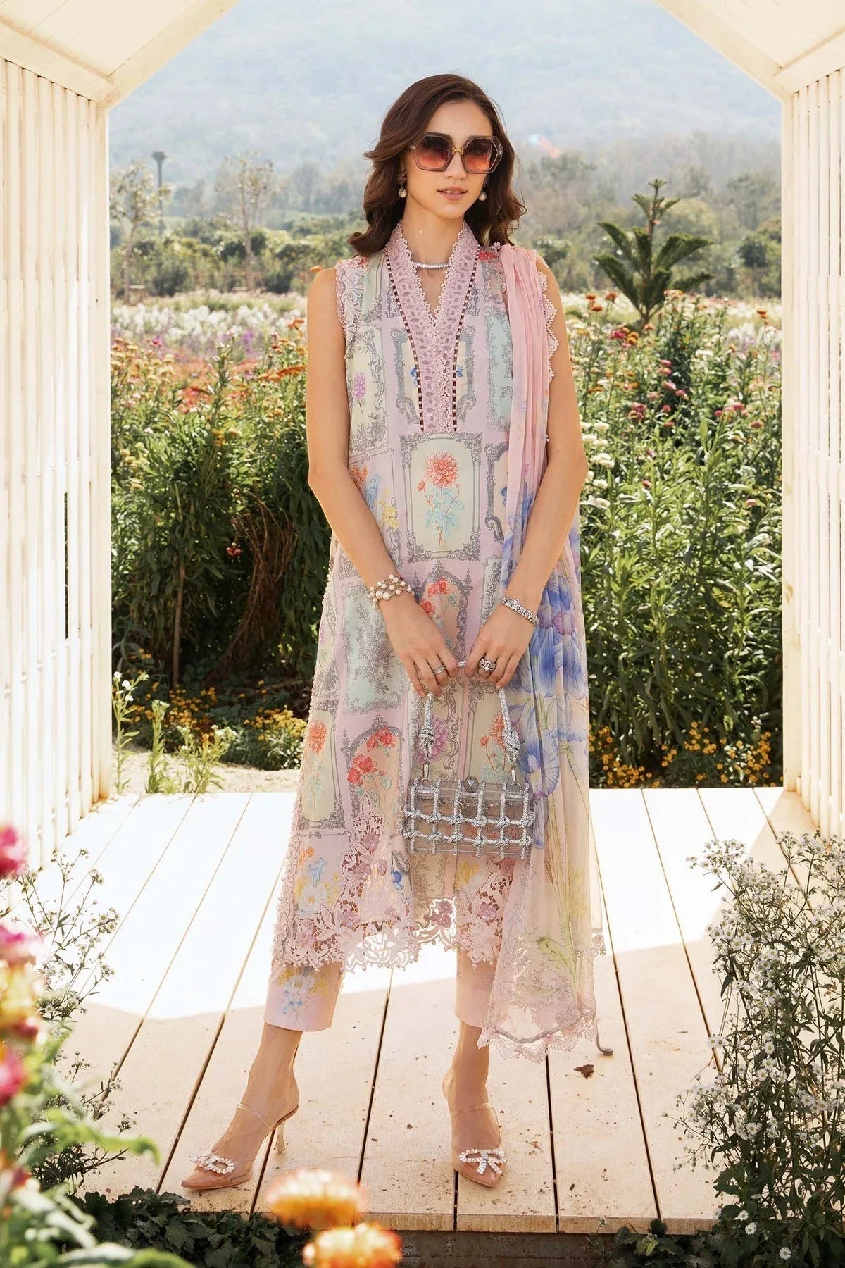 Maria B | M Prints 25 | MPT-2511-A - Aqsa Fabrics